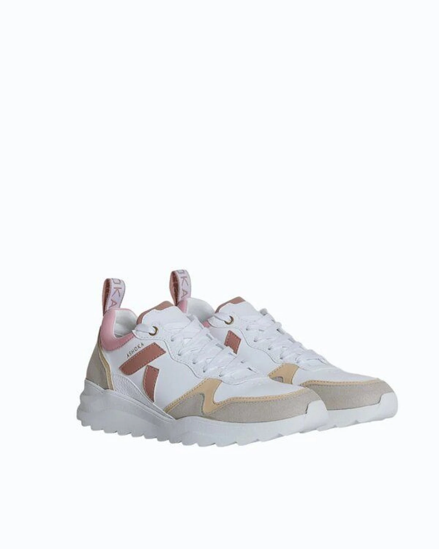 Ashoka Paris Lewis Running-Sneaker Rosa-Trio, Biobasiert & Recycelt – Ansicht 2