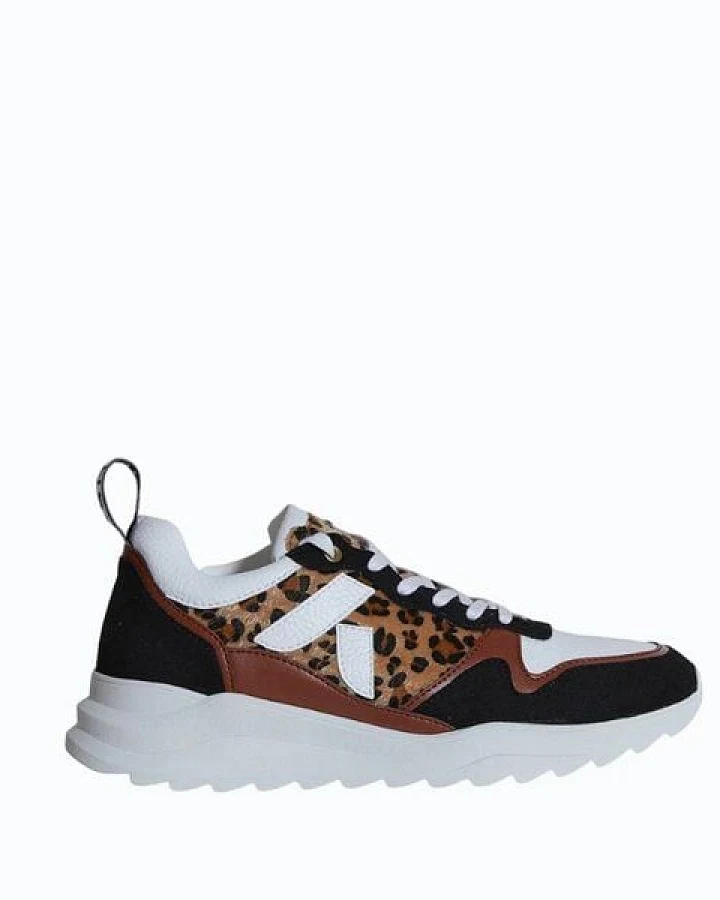 Ashoka Paris Lewis Running-Sneaker Leopard, Biobasiert & Recycelt