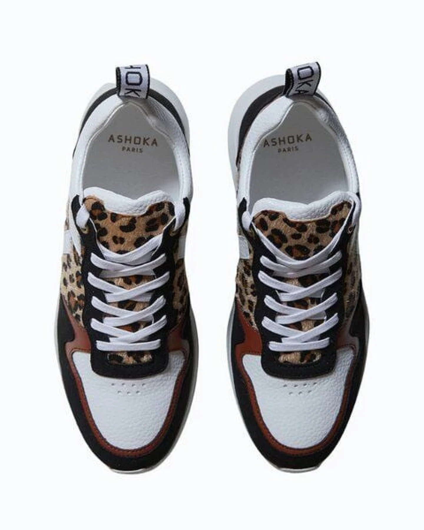 Ashoka Paris Lewis Running-Sneaker Leopard, Biobasiert & Recycelt – Ansicht 4