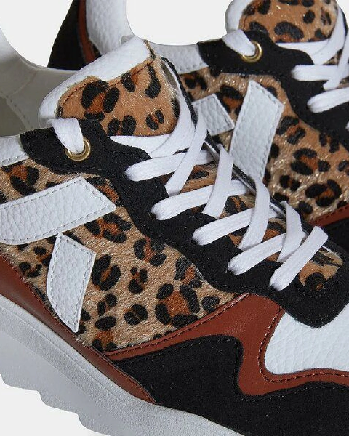 Ashoka Paris Lewis Running-Sneaker Leopard, Biobasiert & Recycelt – Ansicht 3