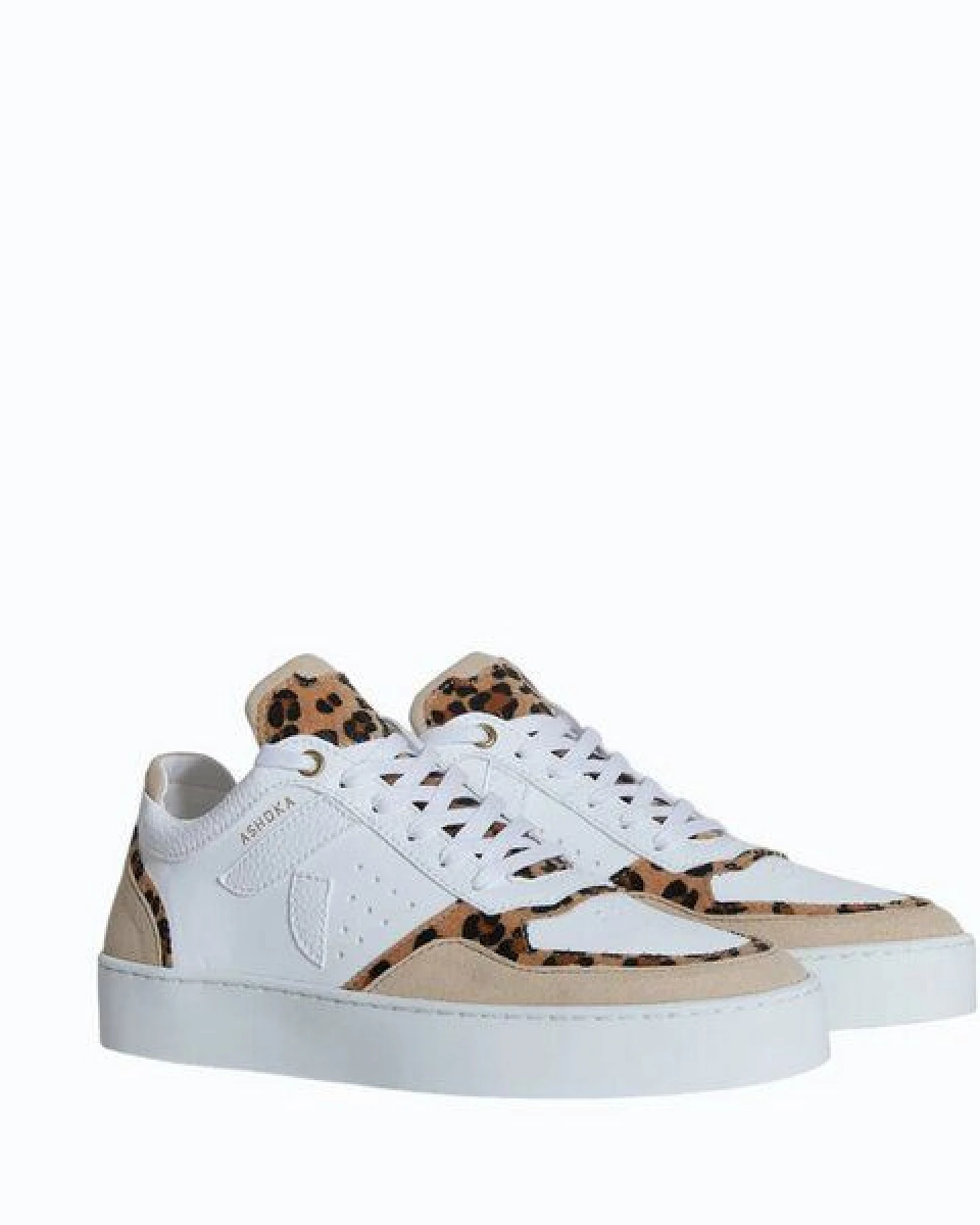 Ashoka Paris Mateo Low-Top Sneaker Leopard, Biobasiert & Recycelt – Ansicht 2