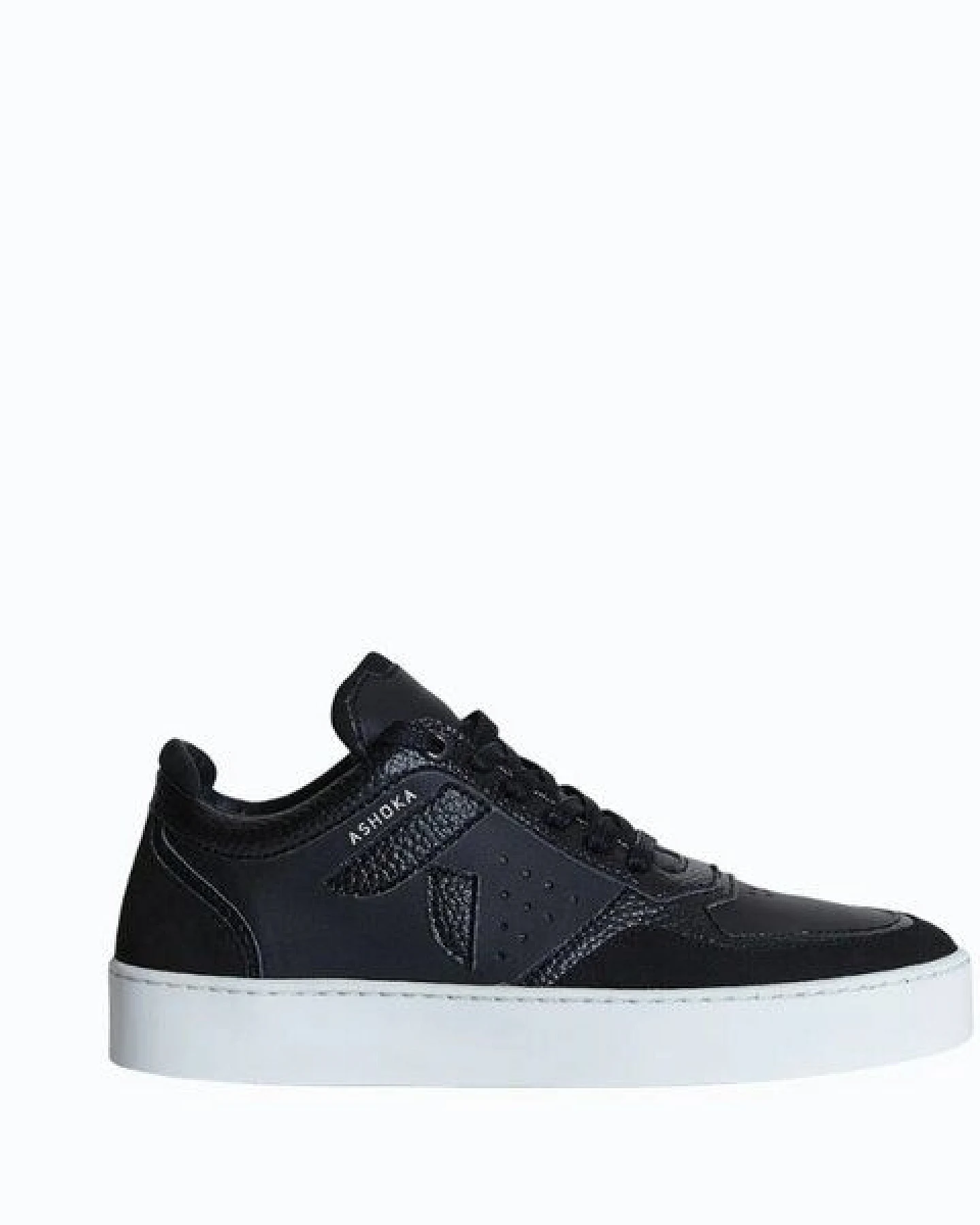 Ashoka Paris Matéo Low-Top Sneaker – Schwarz, biobasiert & recycelt – Ansicht 2