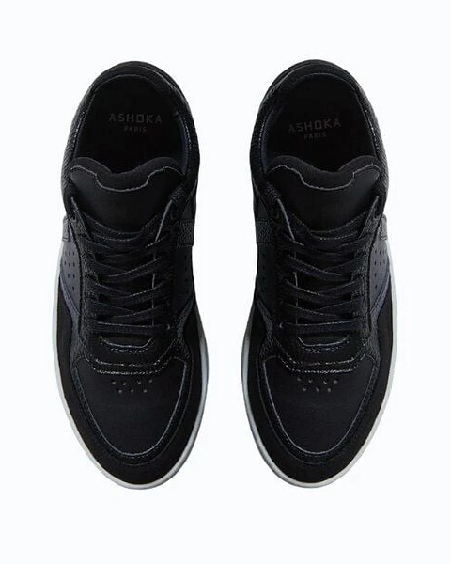 Ashoka Paris Matéo Low-Top Sneaker – Schwarz, biobasiert & recycelt – Ansicht 4