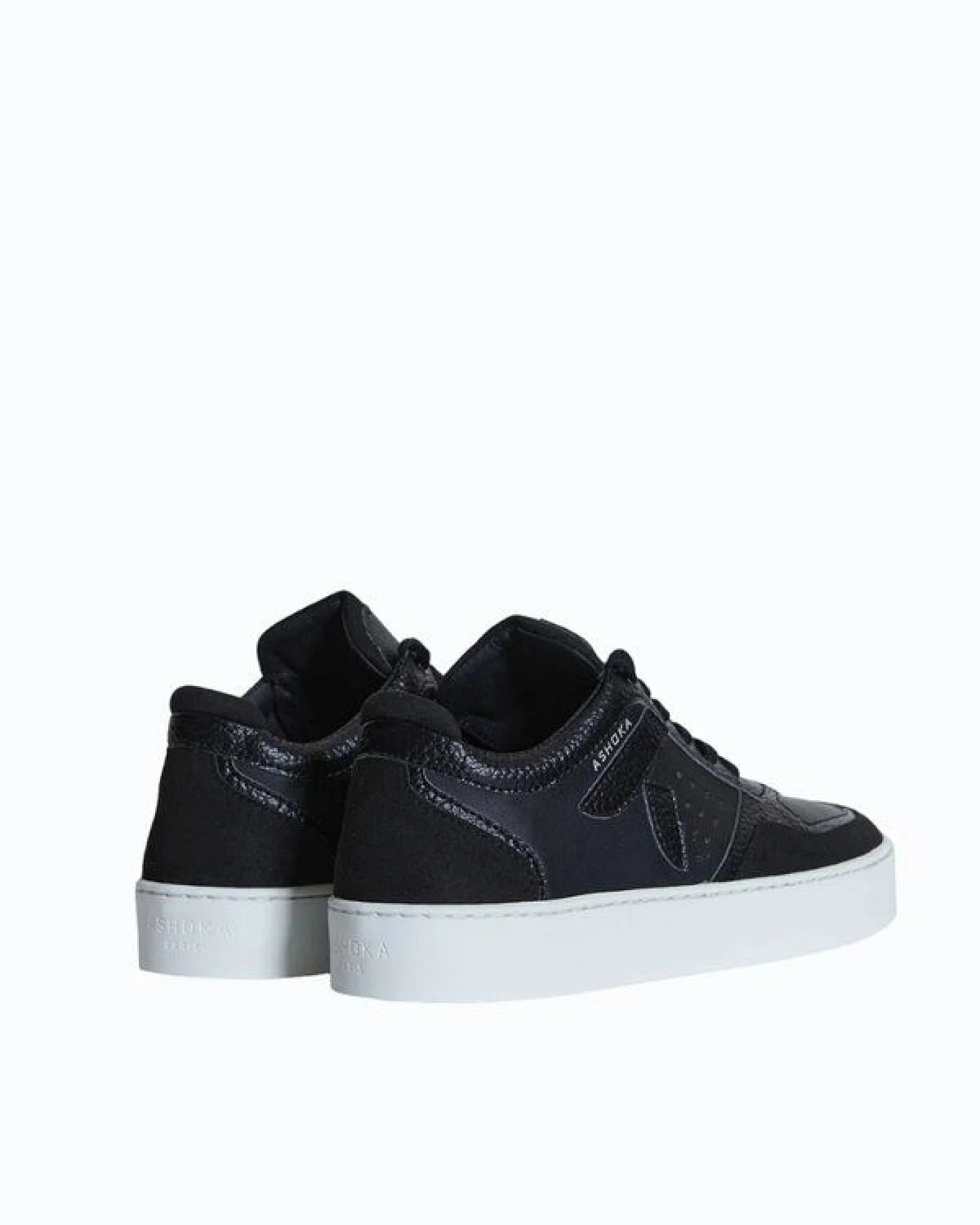 Ashoka Paris Matéo Low-Top Sneaker – Schwarz, biobasiert & recycelt – Ansicht 3