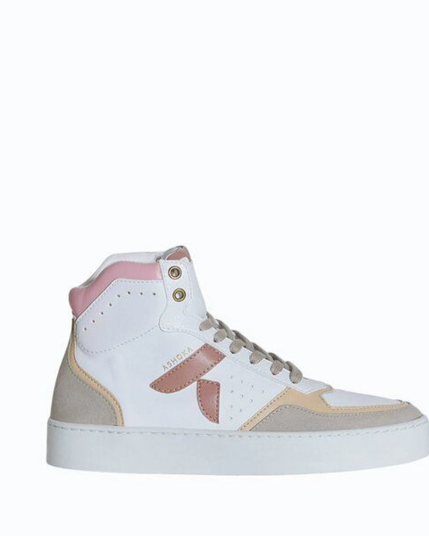 Ashoka Paris Matéo High-Top Sneaker Rosa-Trio – Ansicht 2