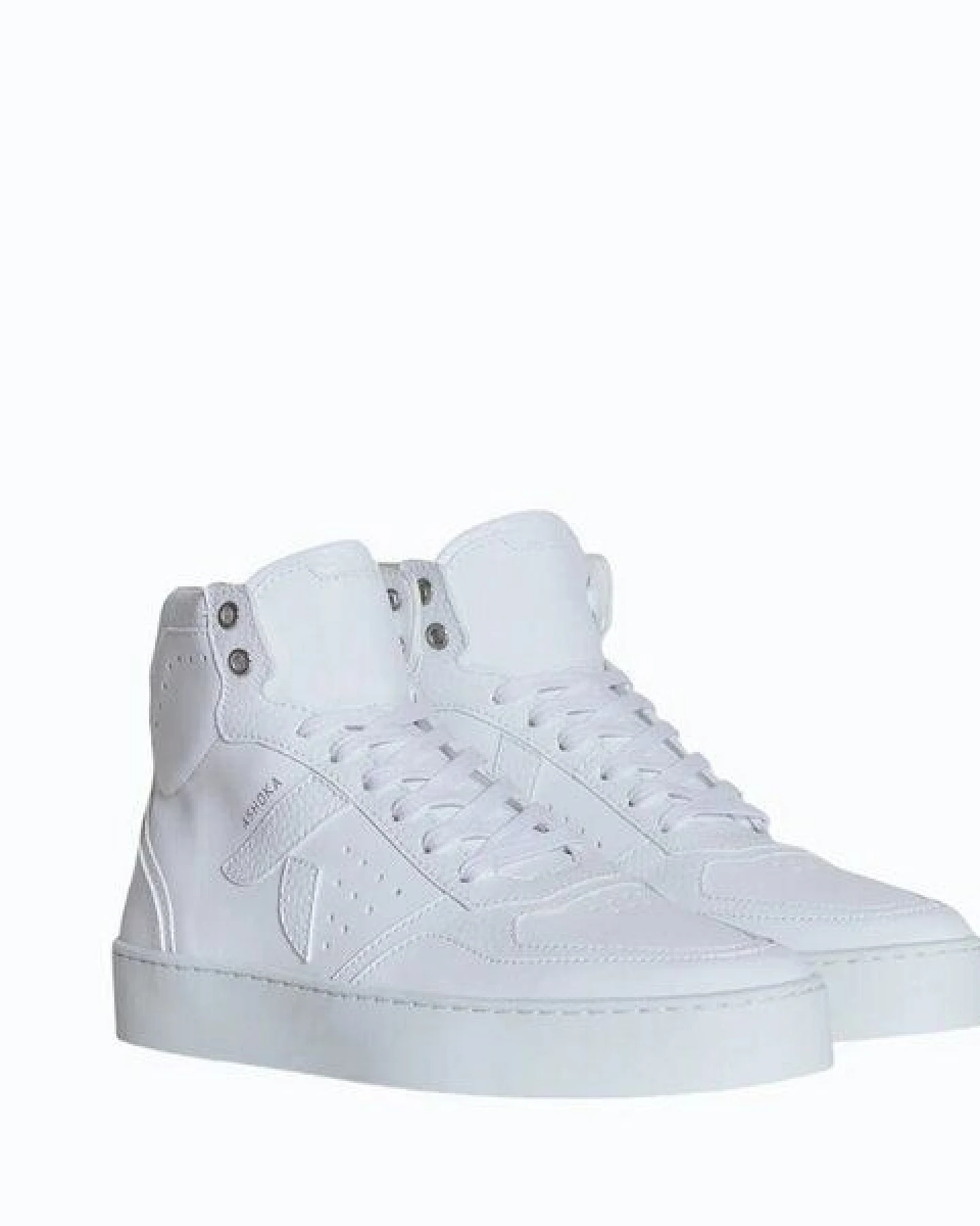 Ashoka Paris Mateo High-Top Sneaker Weiß, Biobasiert & Recycelt – Ansicht 2