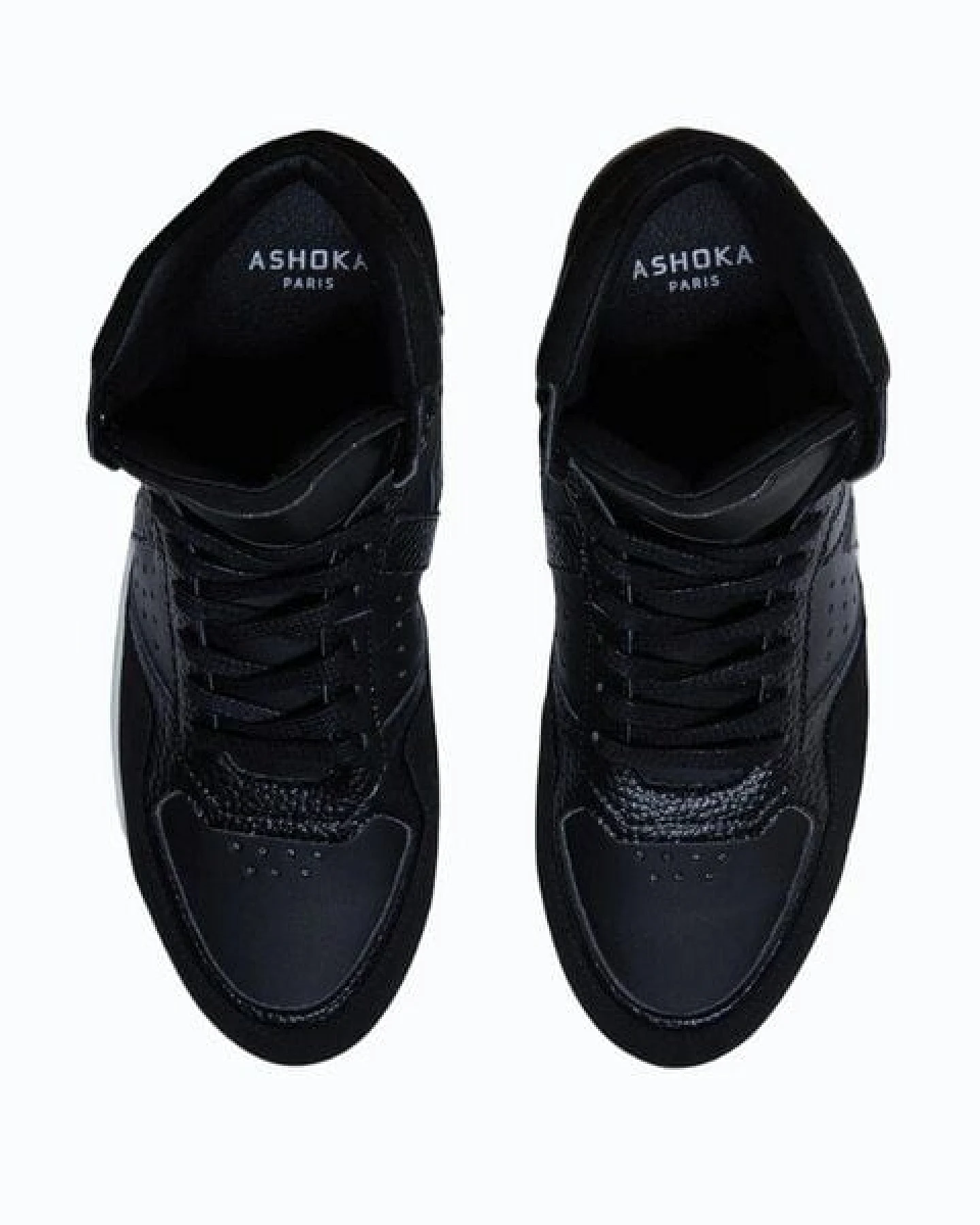 Ashoka Paris Mateo High-Top Sneaker Schwarz, biobasiert & recycelt – Ansicht 4