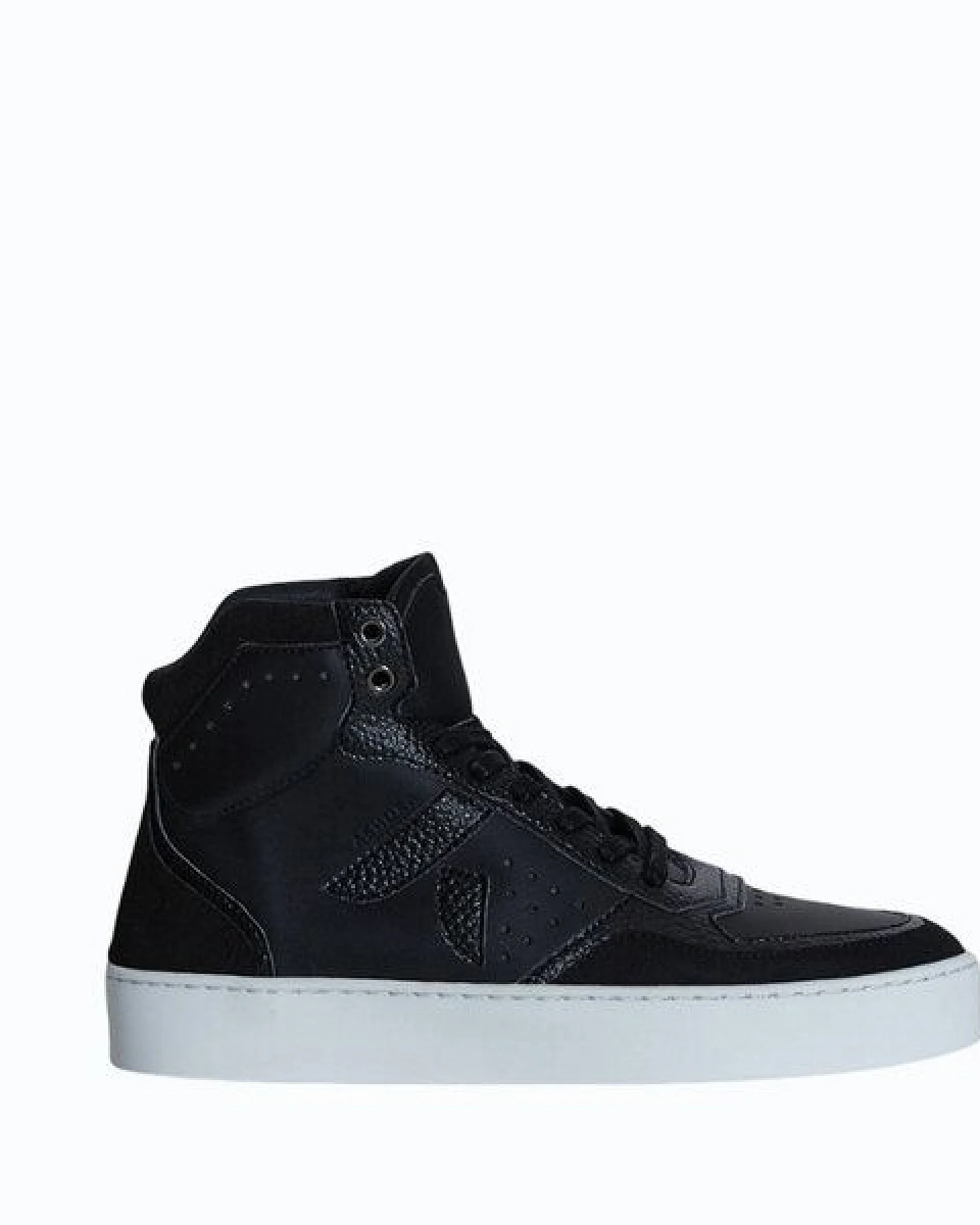 Ashoka Paris Matéo High-Top Sneaker Schwarz – Ansicht 2