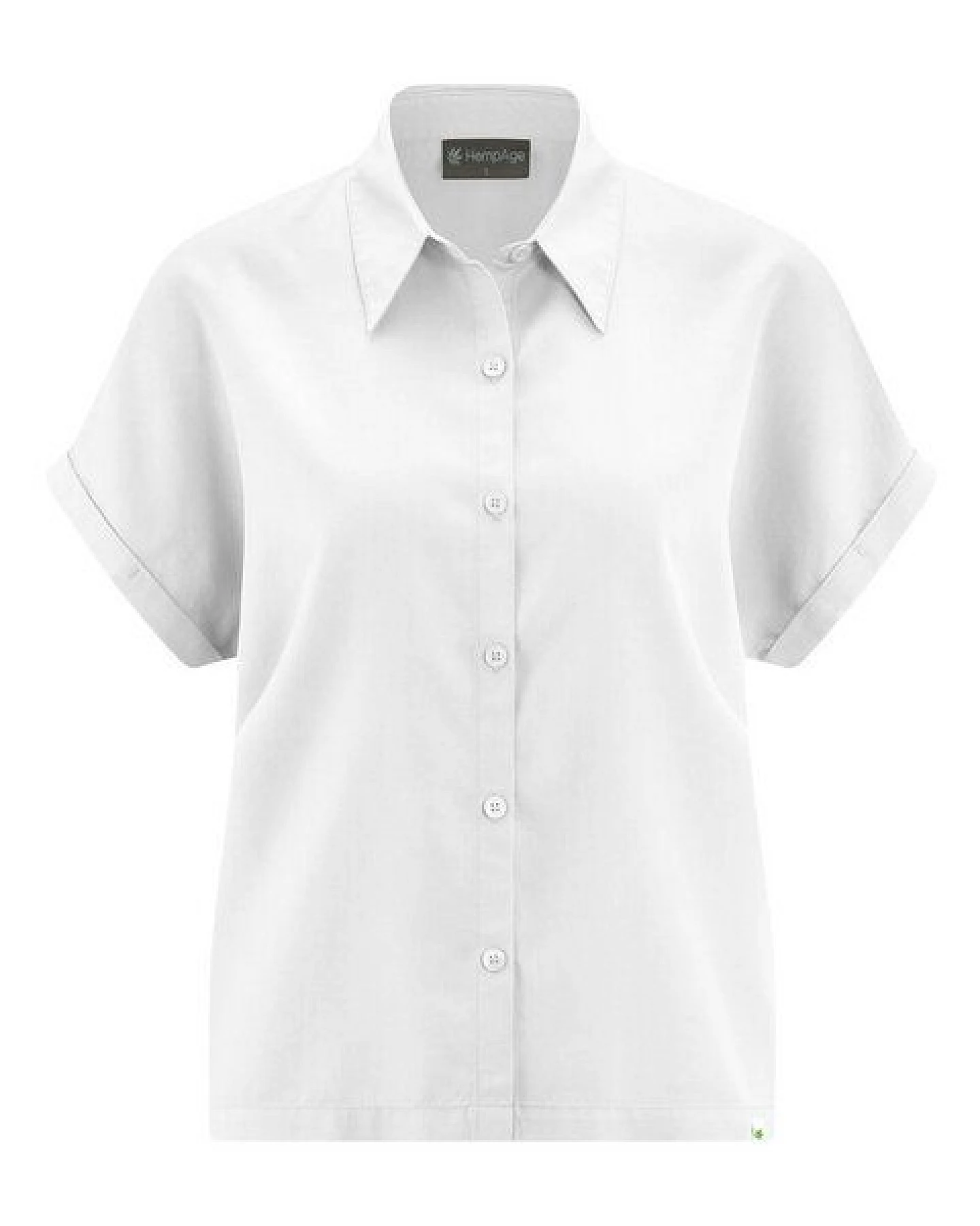 HempAge Damen Lyocell Bluse (auf Hanf Basis) Normal Fit – Ansicht 3