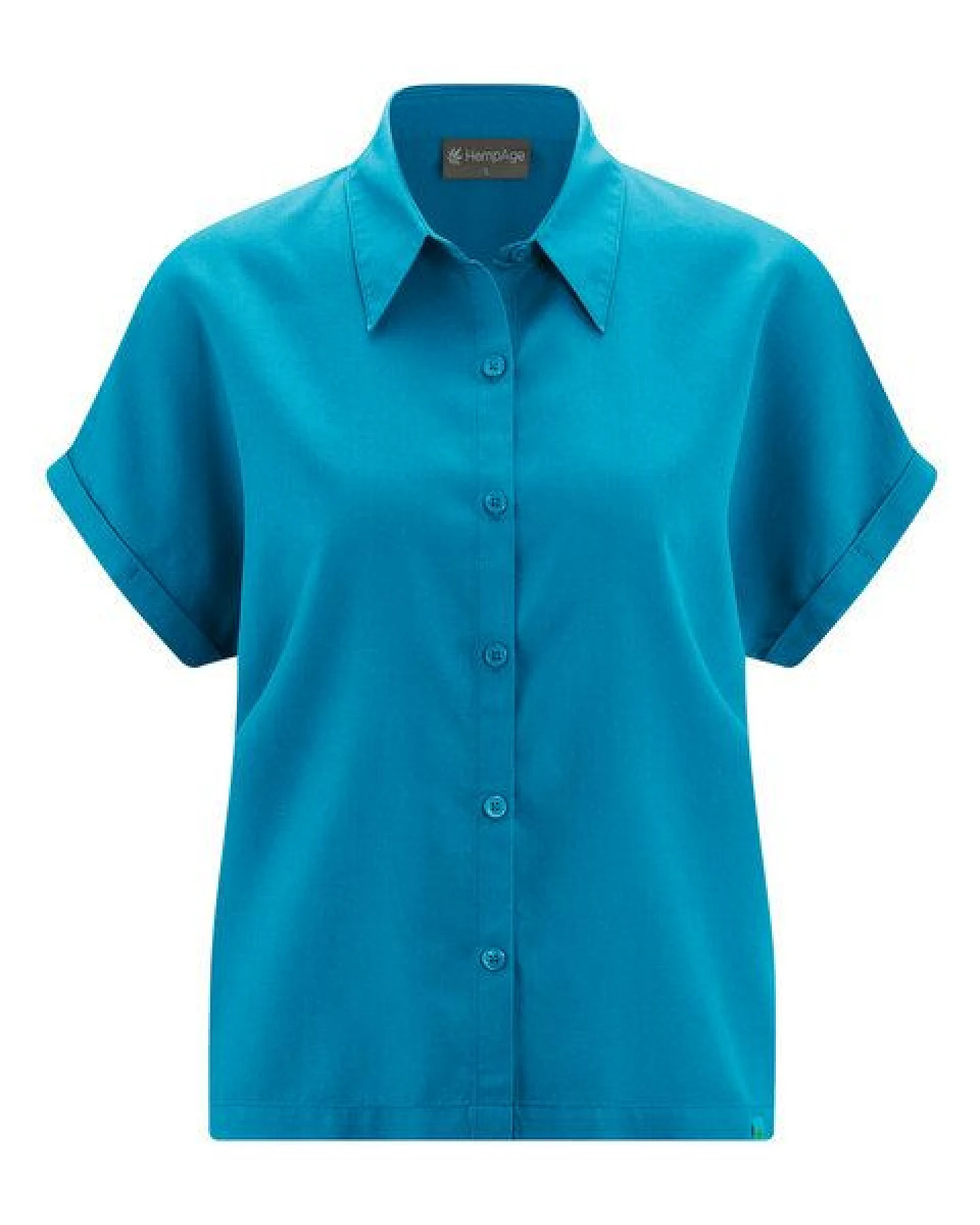 HempAge Damen Lyocell Bluse (auf Hanf Basis) Normal Fit – Ansicht 3