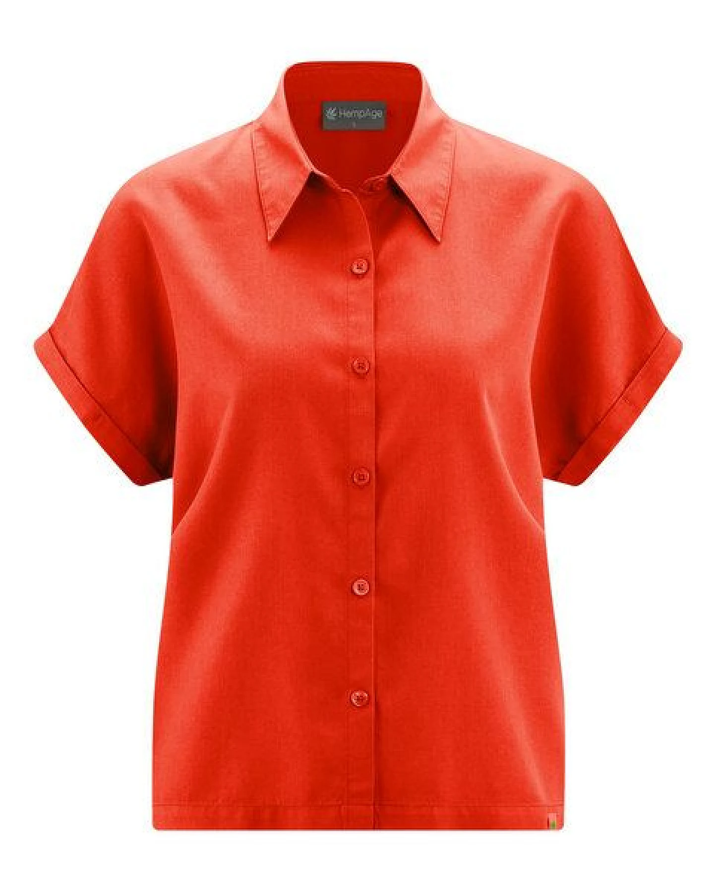 HempAge Damen Lyocell Bluse (auf Hanf Basis) Normal Fit – Ansicht 3