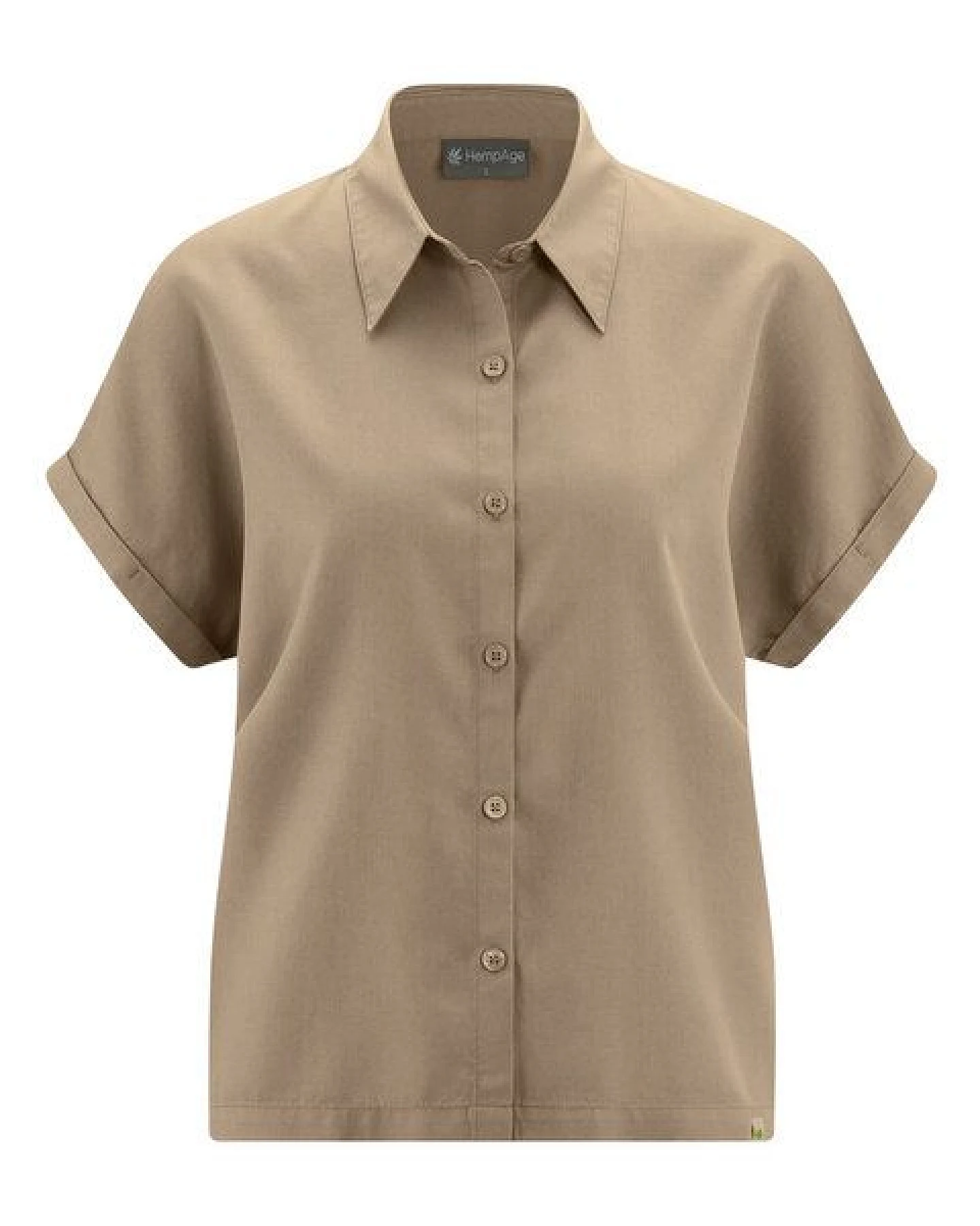 HempAge Damen Lyocell Bluse (auf Hanf Basis) Normal Fit – Ansicht 3