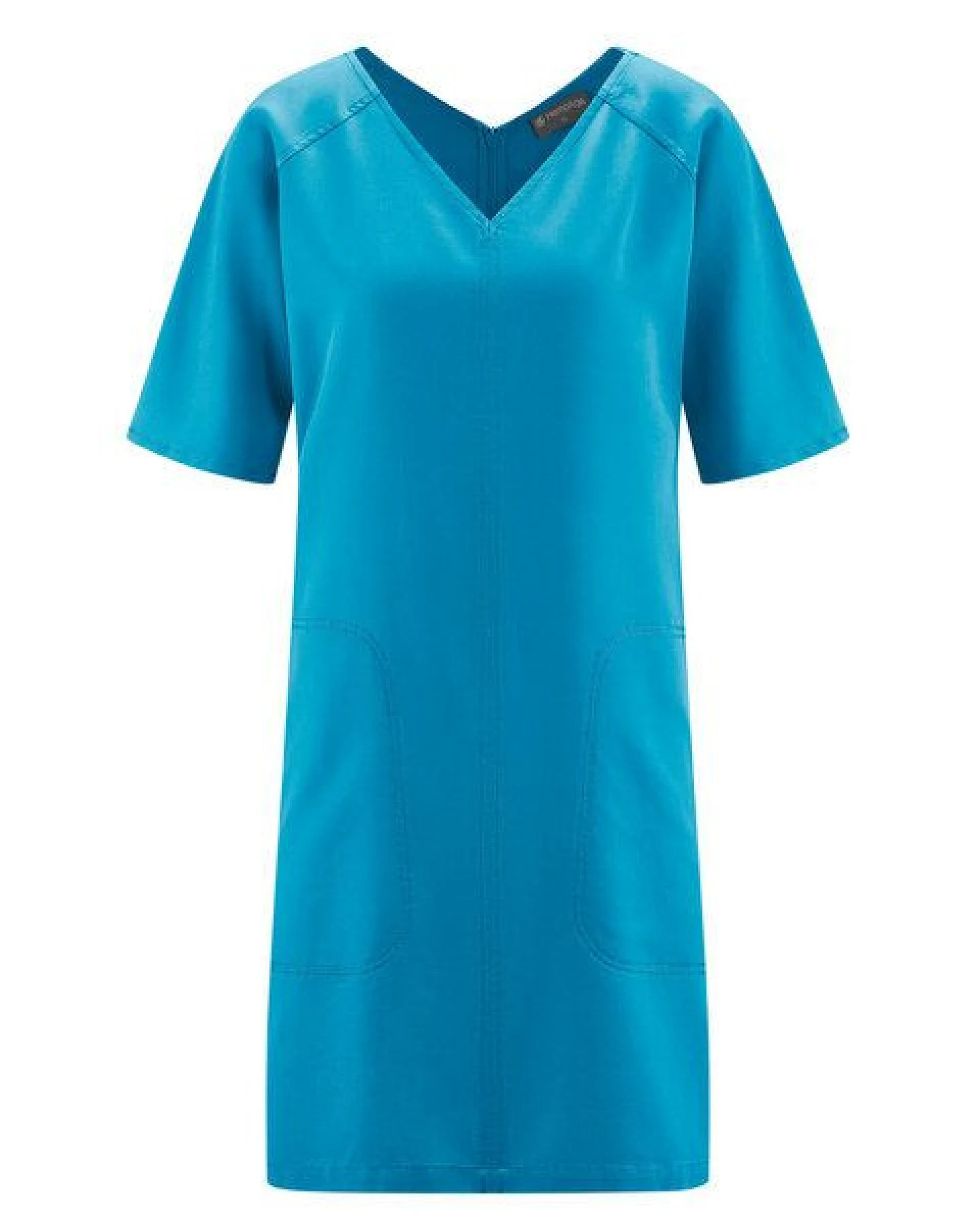 HempAge Kurzarm-Kleid 100% Lyocell (auf Hanf-Basis) Casual Fit – Ansicht 3
