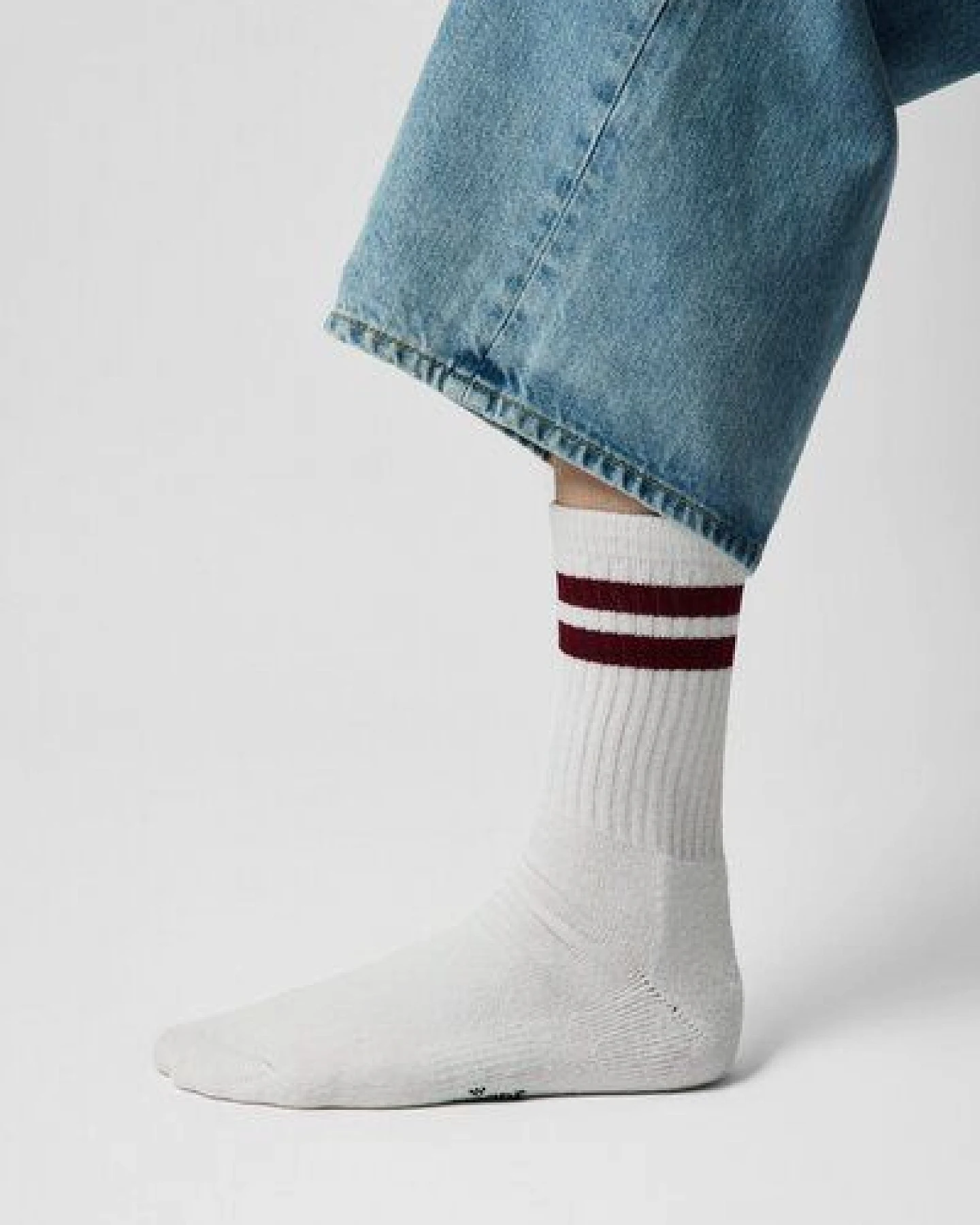 ettics STUDIO sock stripes eggplant – Ansicht 2