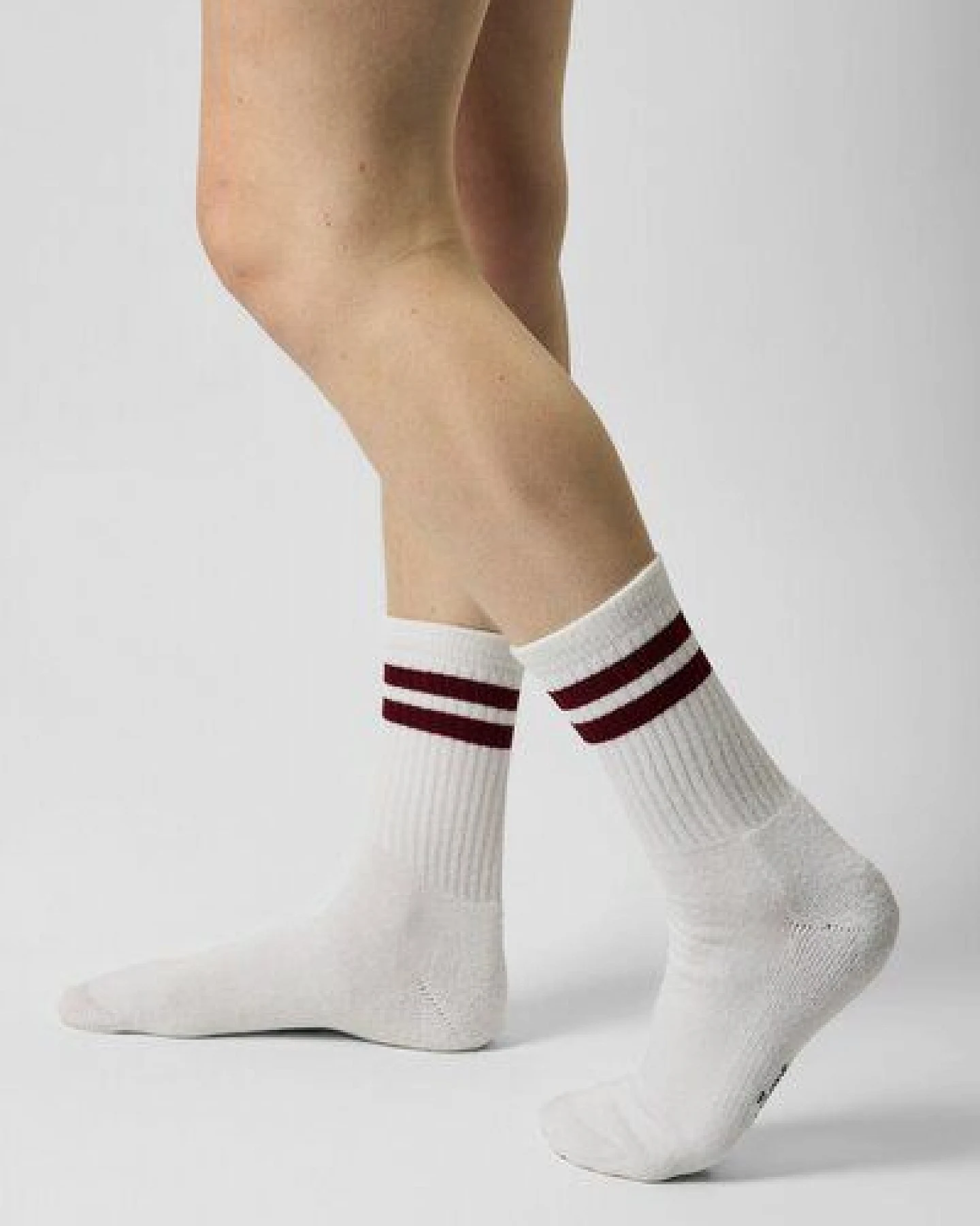 ettics STUDIO sock stripes eggplant – Ansicht 3