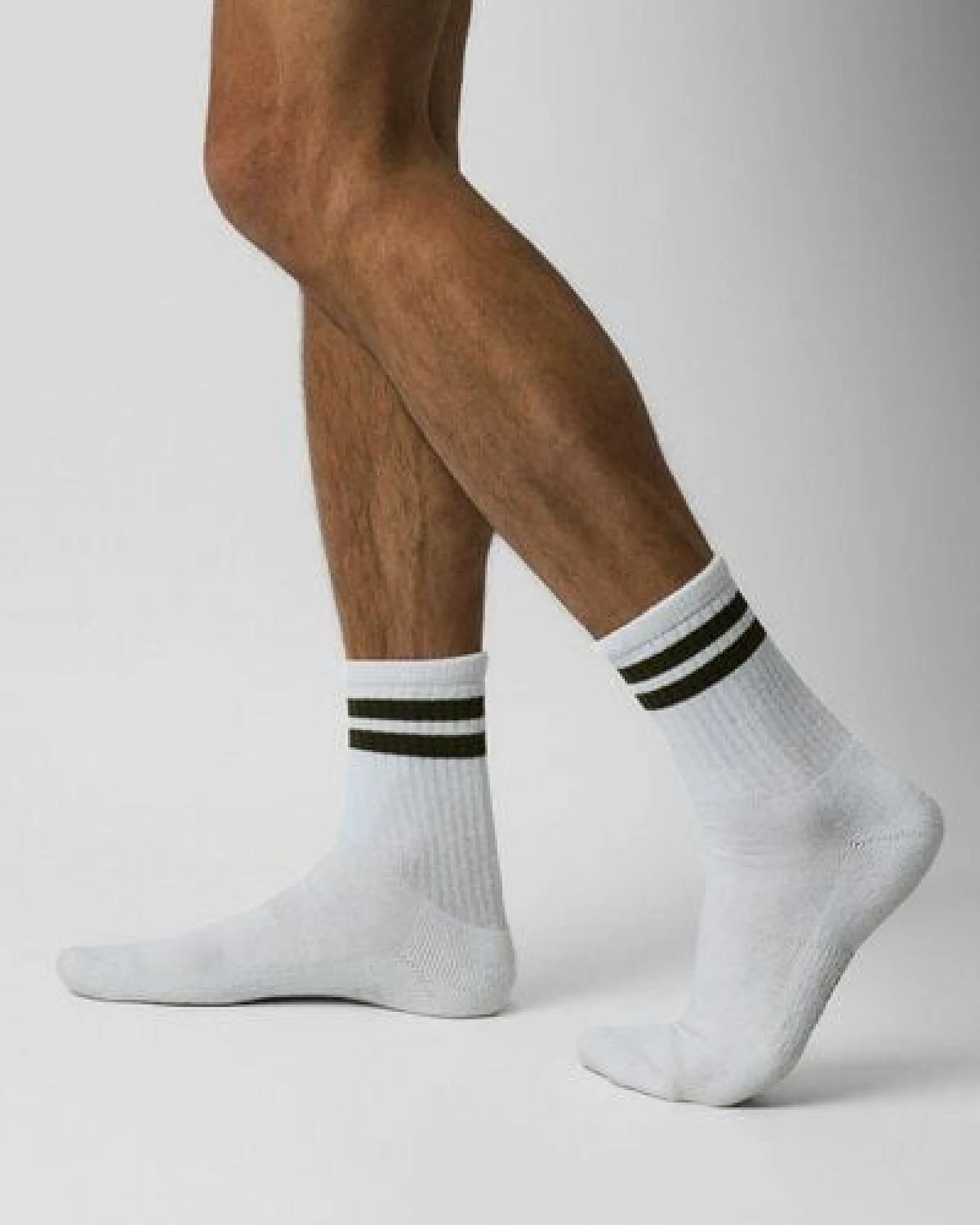 ettics STUDIO sock stripes dark forest – Ansicht 3