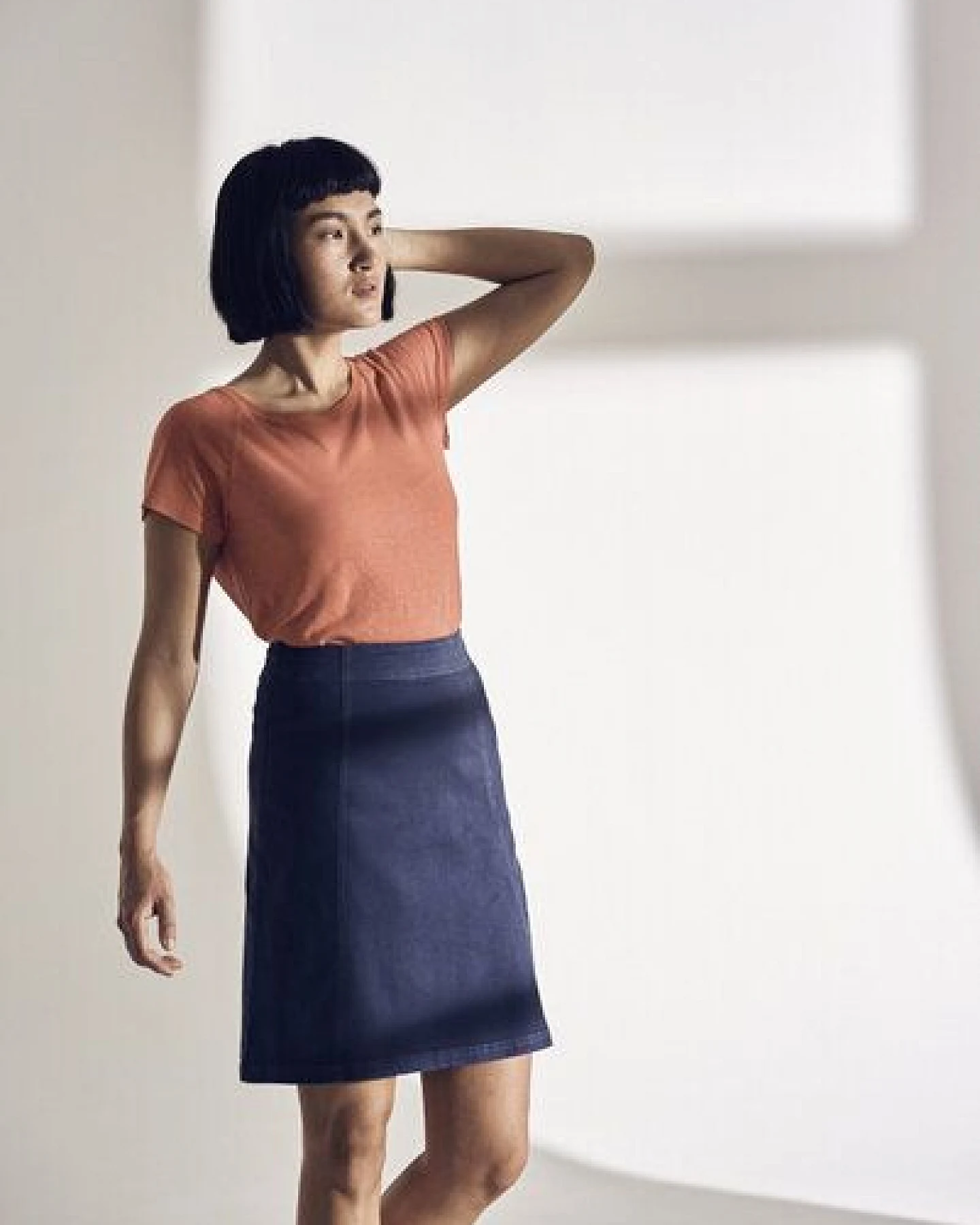HempAge Damen Raglan T-Shirt Hanf/Biobaumwolle – Ansicht 4