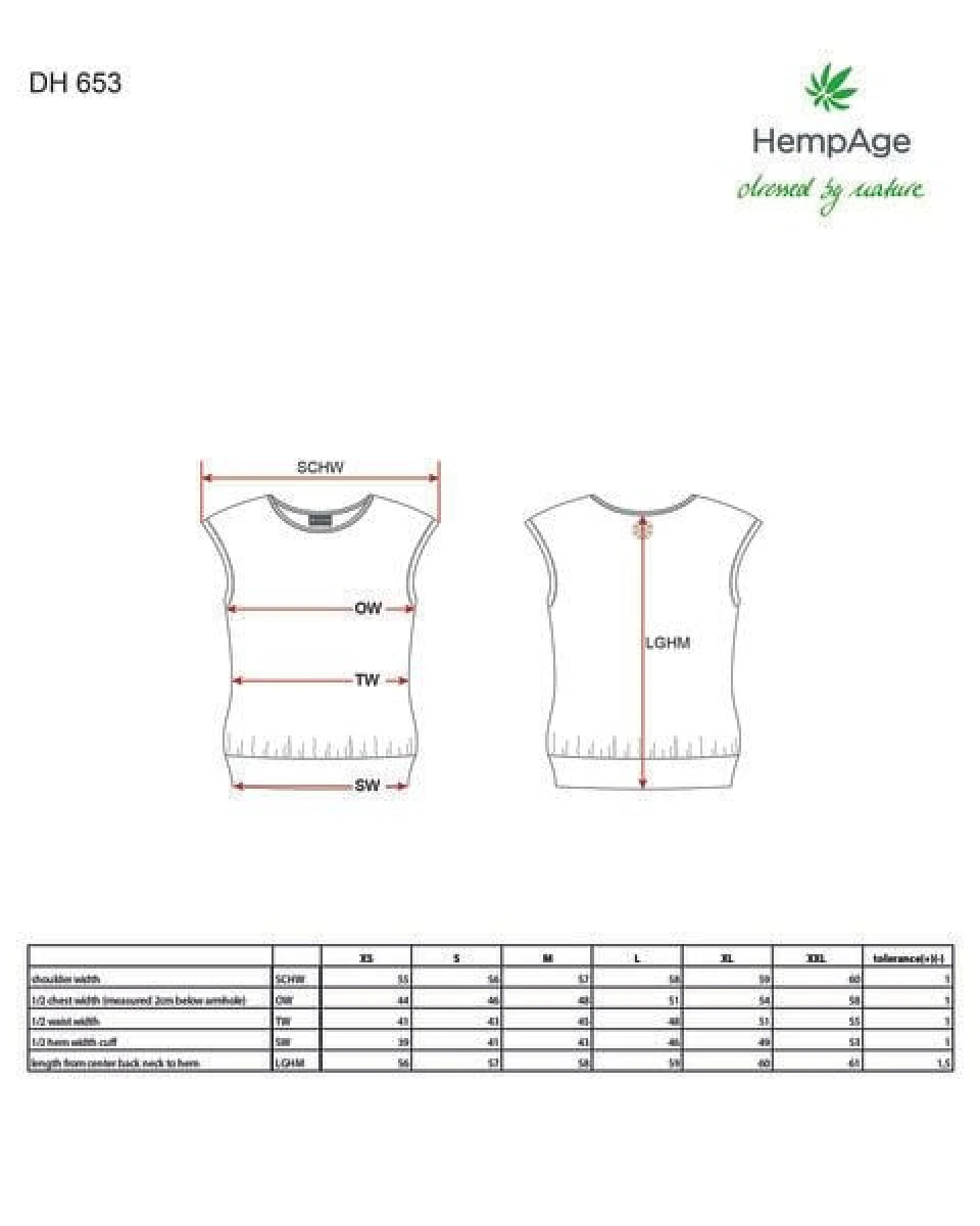 HempAge Damen Yoga T-Shirt Hanf/Bio-Baumwolle – Ansicht 3