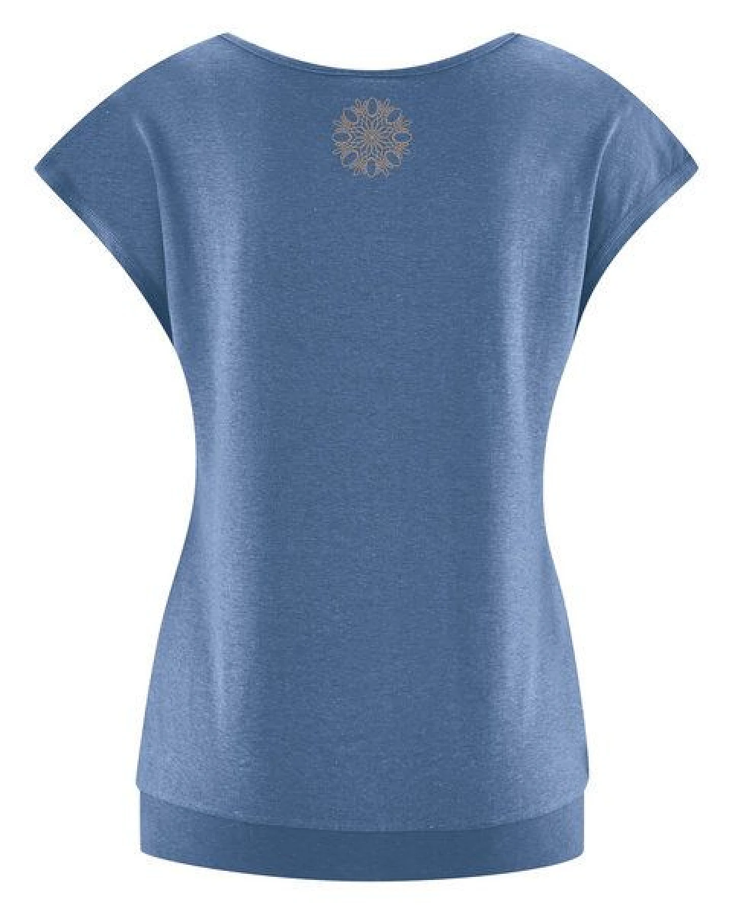 HempAge Damen Yoga T-Shirt Hanf/Bio-Baumwolle – Ansicht 4