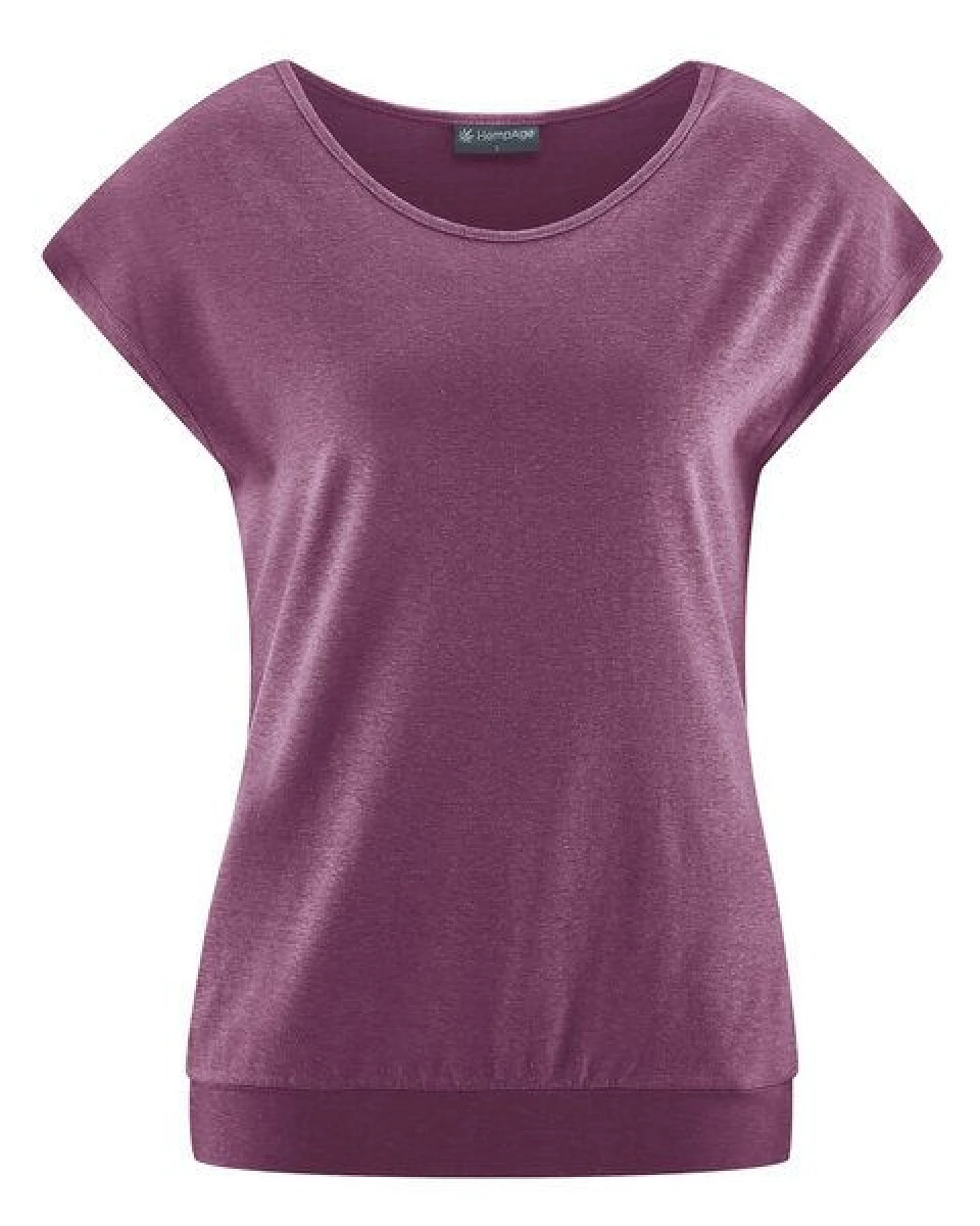 HempAge Damen Yoga T-Shirt Hanf/Bio-Baumwolle – Ansicht 2