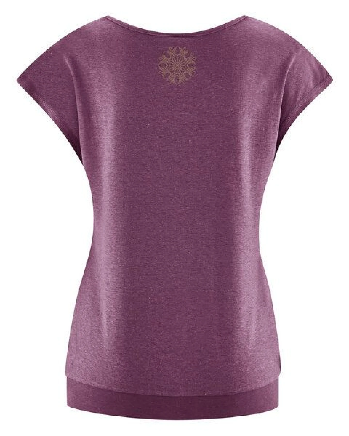 HempAge Damen Yoga T-Shirt Hanf/Bio-Baumwolle – Ansicht 4