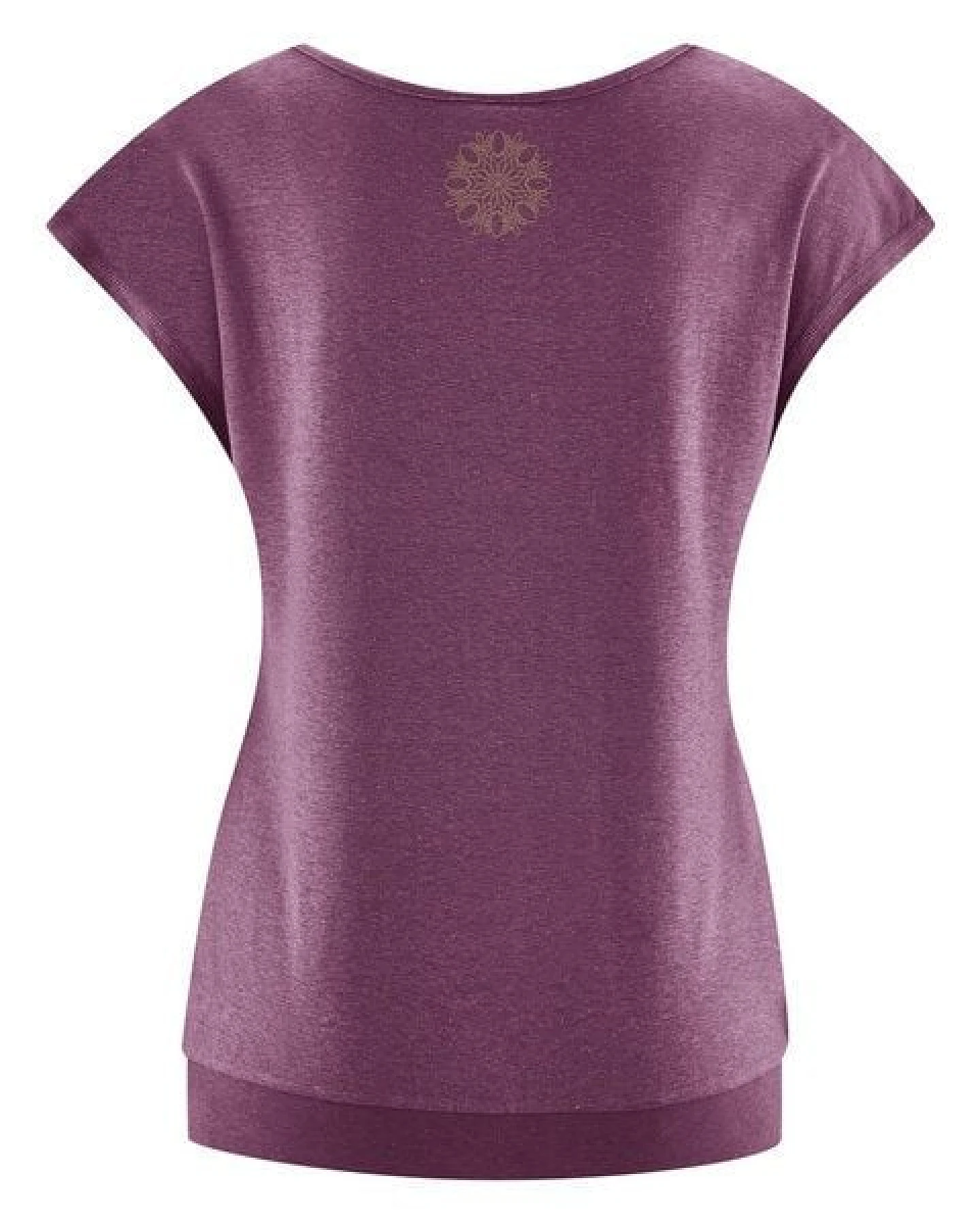 HempAge Damen Yoga T-Shirt Hanf/Bio-Baumwolle – Ansicht 4
