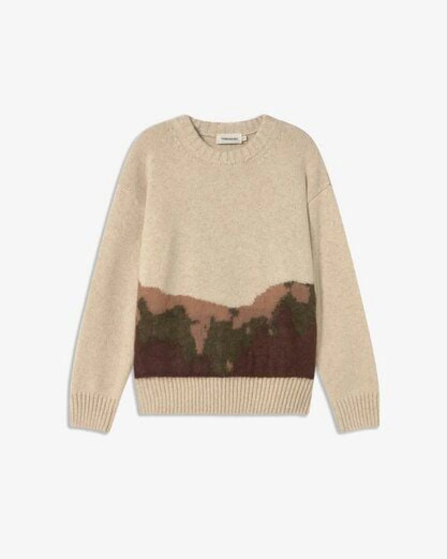 thinking mu Unisex Wollpullover Petra ecru – Ansicht 3
