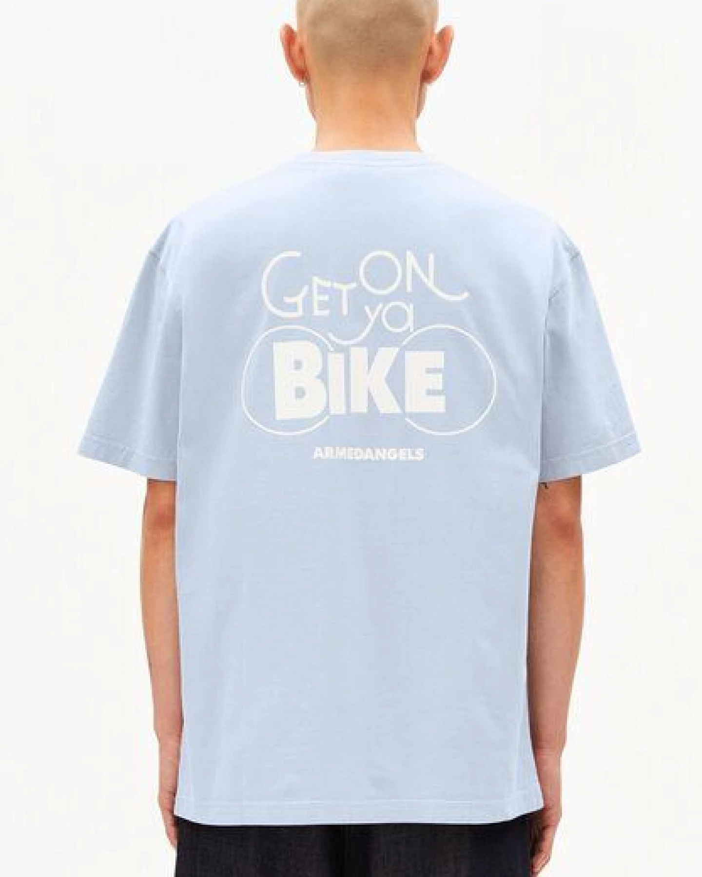 ARMEDANGELS MAARKOS GMT DYE BIKE Herren T-Shirt aus Bio-Baumwolle – Ansicht 2