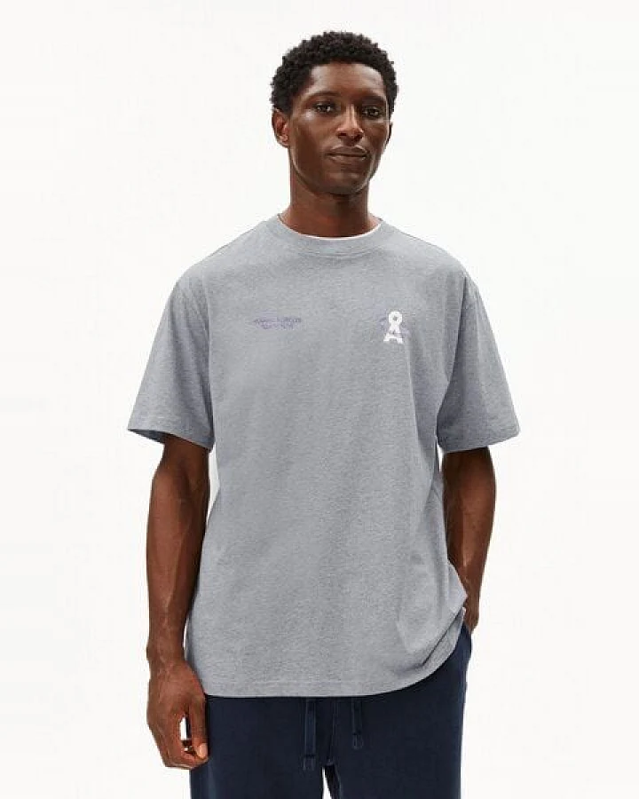 ARMEDANGELS MAARKOS UN-WASTED Herren T-Shirt aus recyceltem Baumwoll Mix