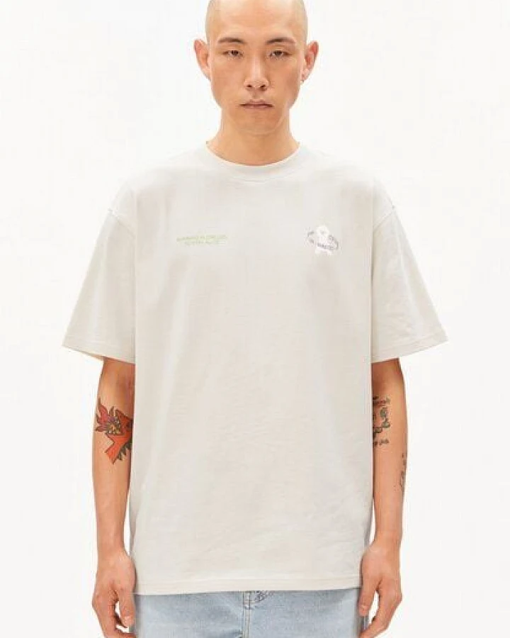 Produktseite: ARMEDANGELS MAARKOS UN-WASTED Herren T-Shirt aus recyceltem Baumwoll Mix