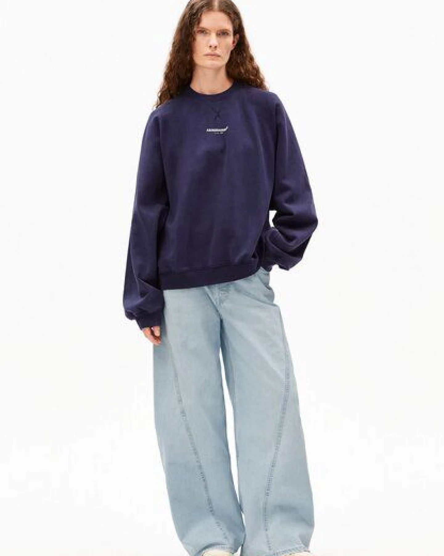 ARMEDANGELS GMT DYE CREWNECK Damen Sweatshirt aus Bio-Baumwolle – Ansicht 4