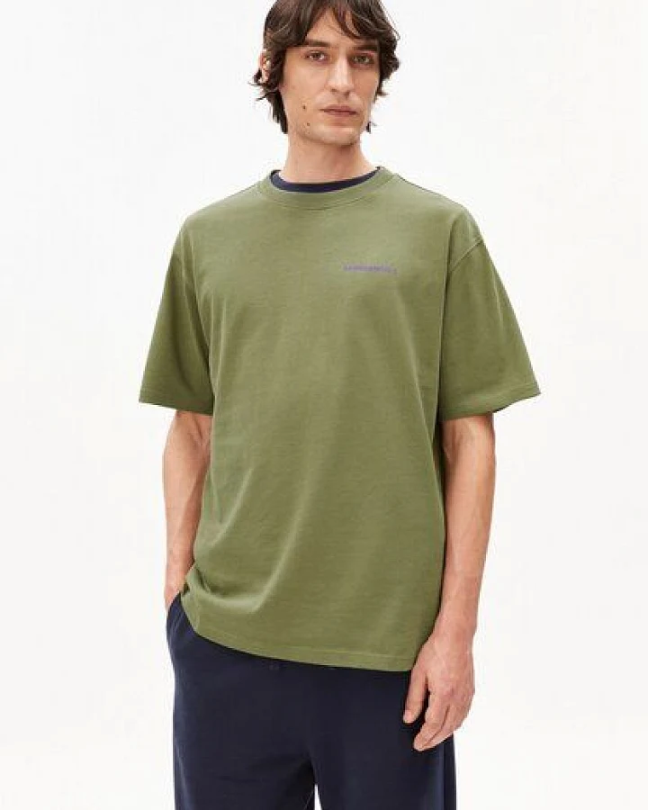 ARMEDANGELS MAARKOS OUTGROWN Herren T-Shirt aus recyceltem Baumwoll Mix