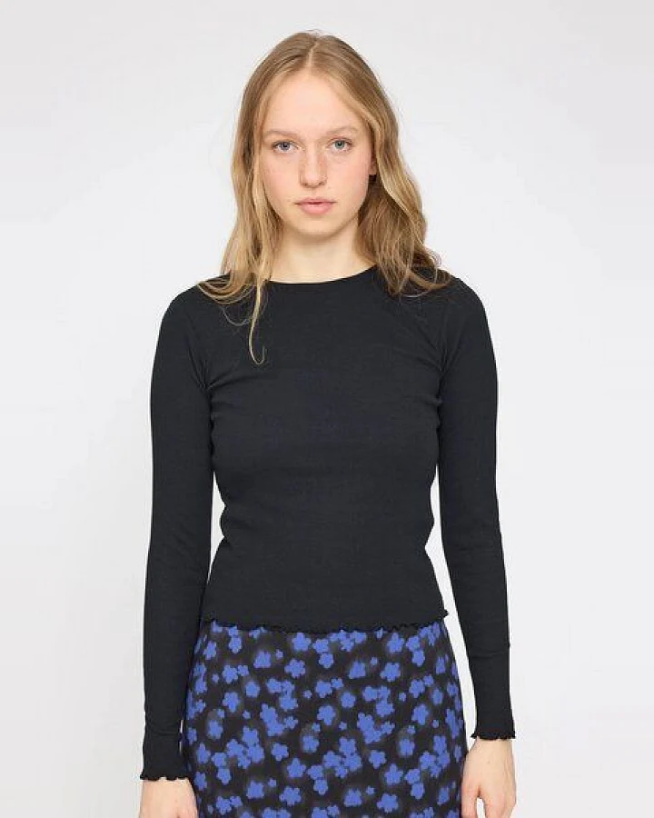 Mazine Babylock Hems Longsleeve - aus Bio-Baumwolle