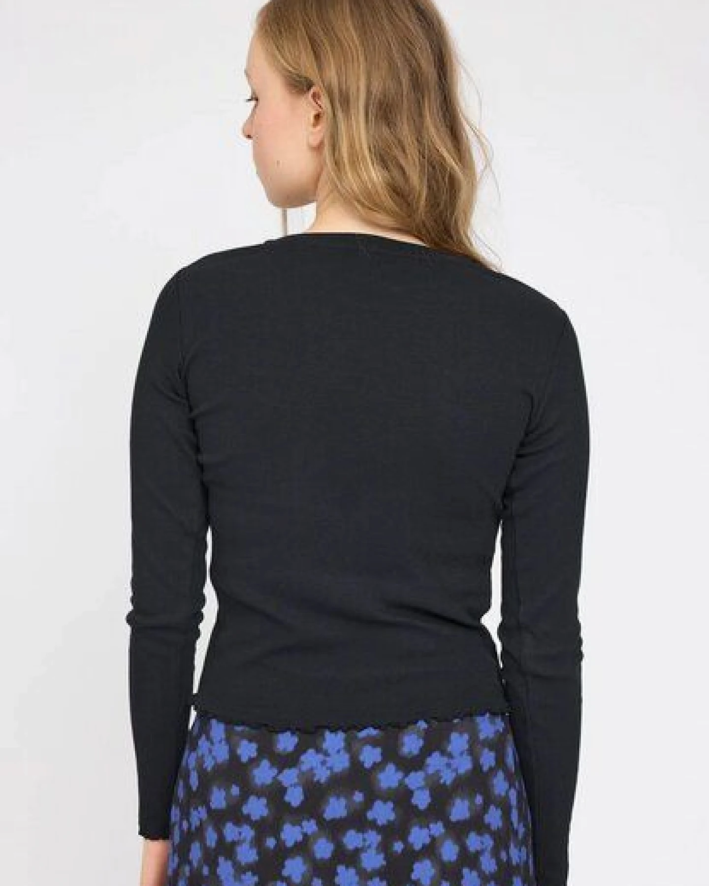 Mazine Babylock Hems Longsleeve - aus Bio-Baumwolle – Ansicht 2