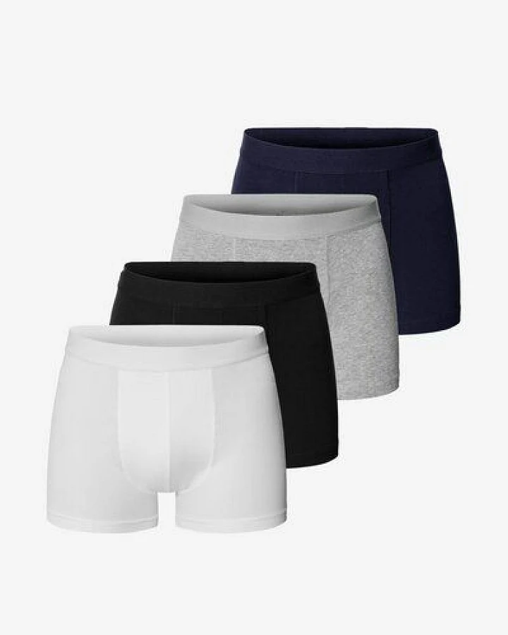 Bread & Boxers 4-Pack Boxershorts BRIEF aus Bio-Baumwolle