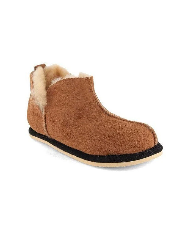 Lammbock® Kinder Lammfell Hausschuhe Stiefel Shearlock mit Outdoorsoohle