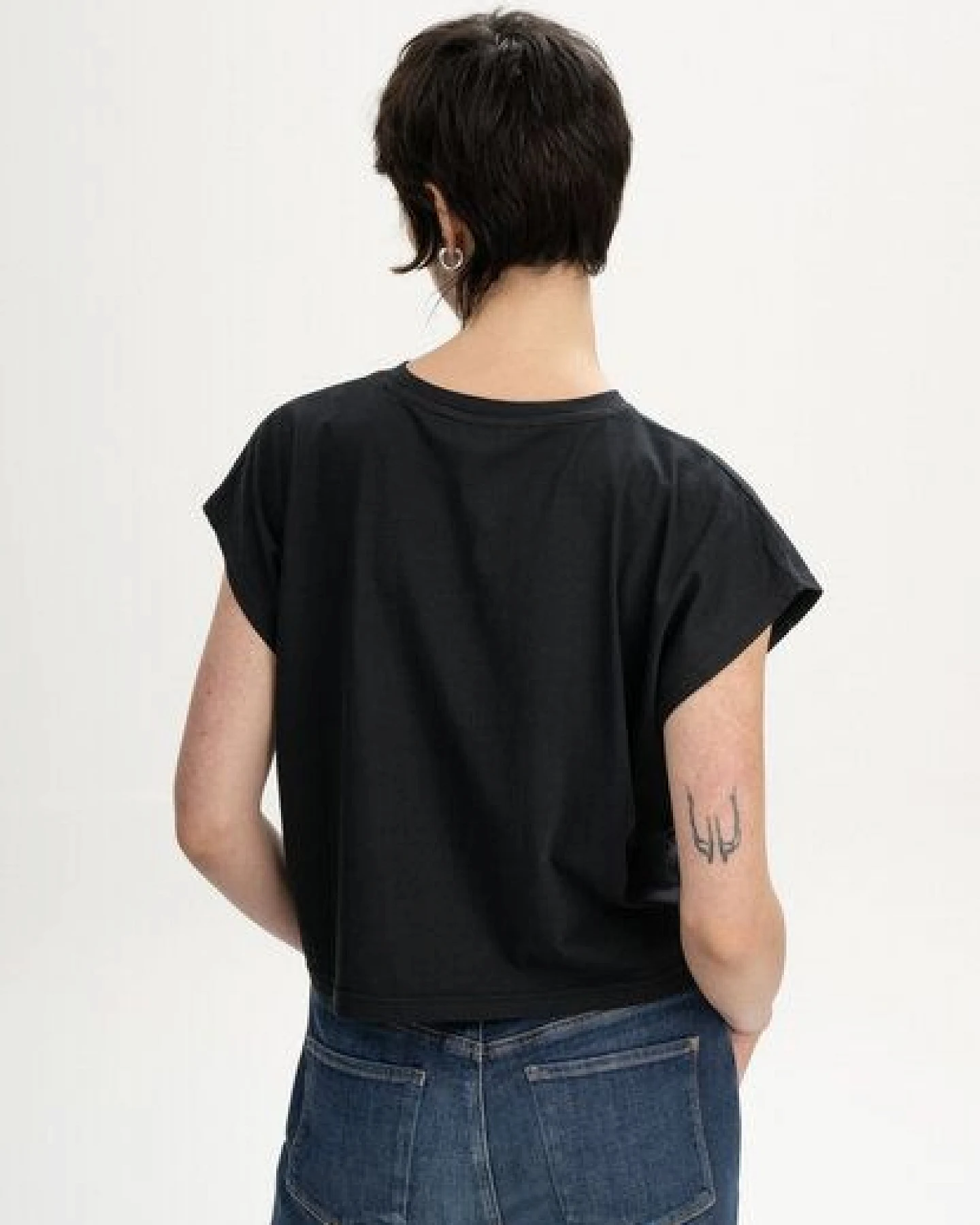 Cropped T-Shirt Style BHAMINI – Ansicht 2