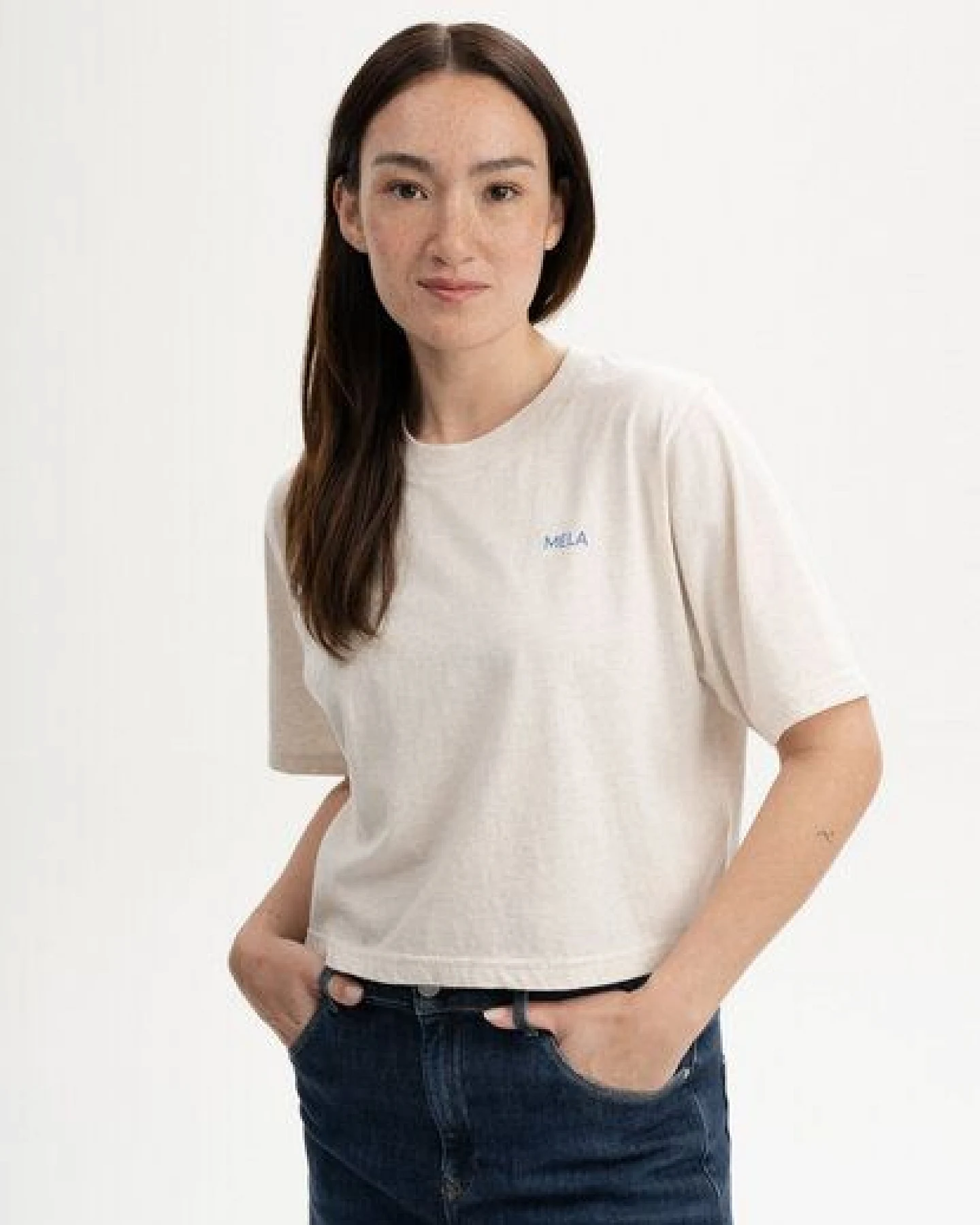 Cropped T-Shirt Style DESNA Print – Ansicht 2