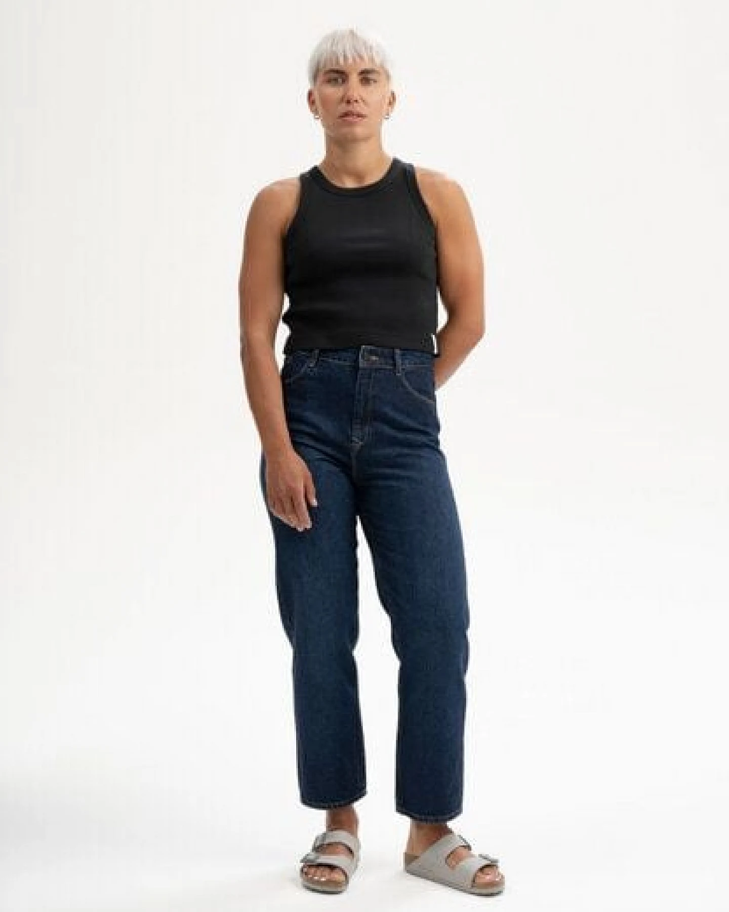 Cropped Ripp Tanktop Style PRISHA – Ansicht 3