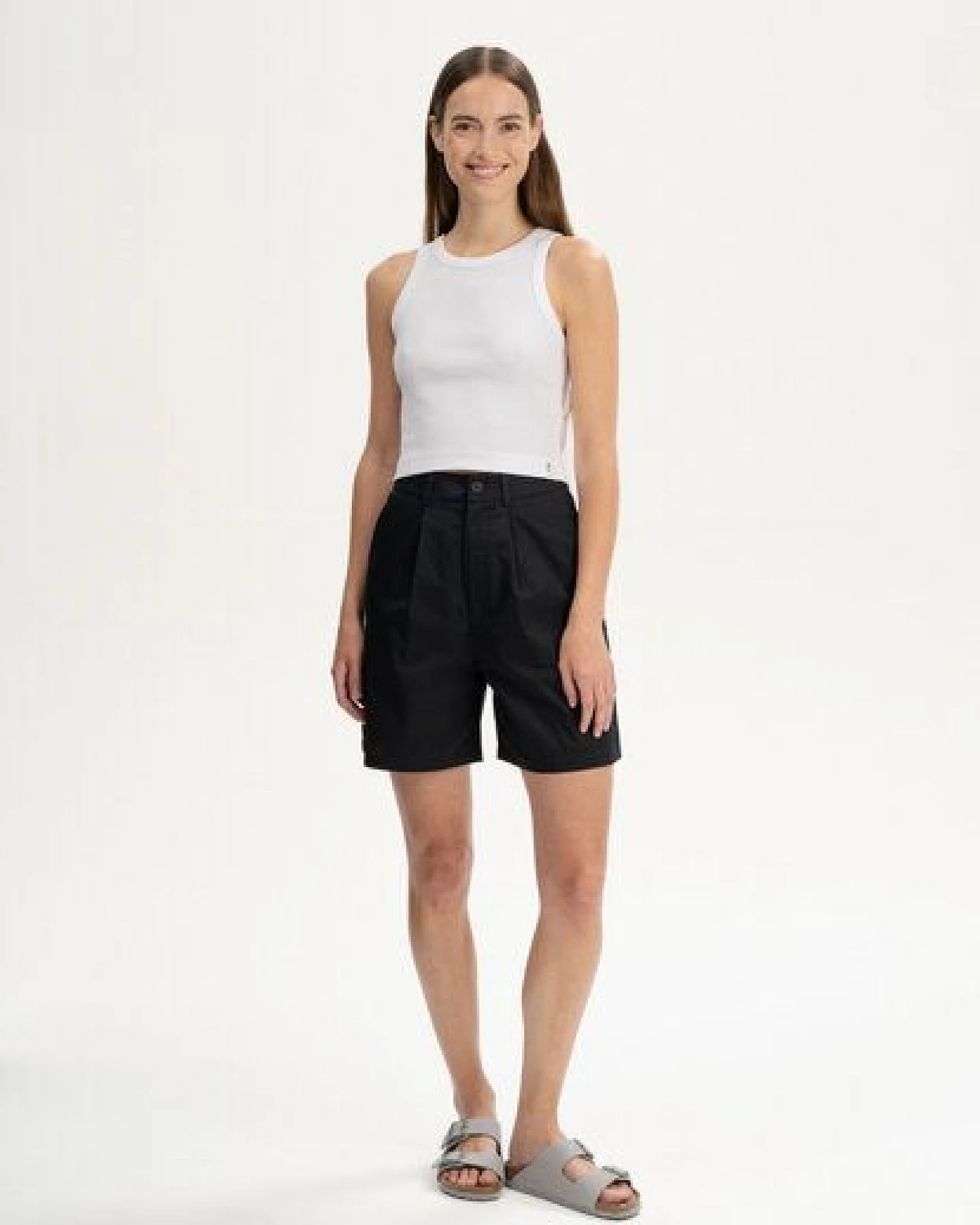 Cropped Ripp Tanktop Style PRISHA – Ansicht 3