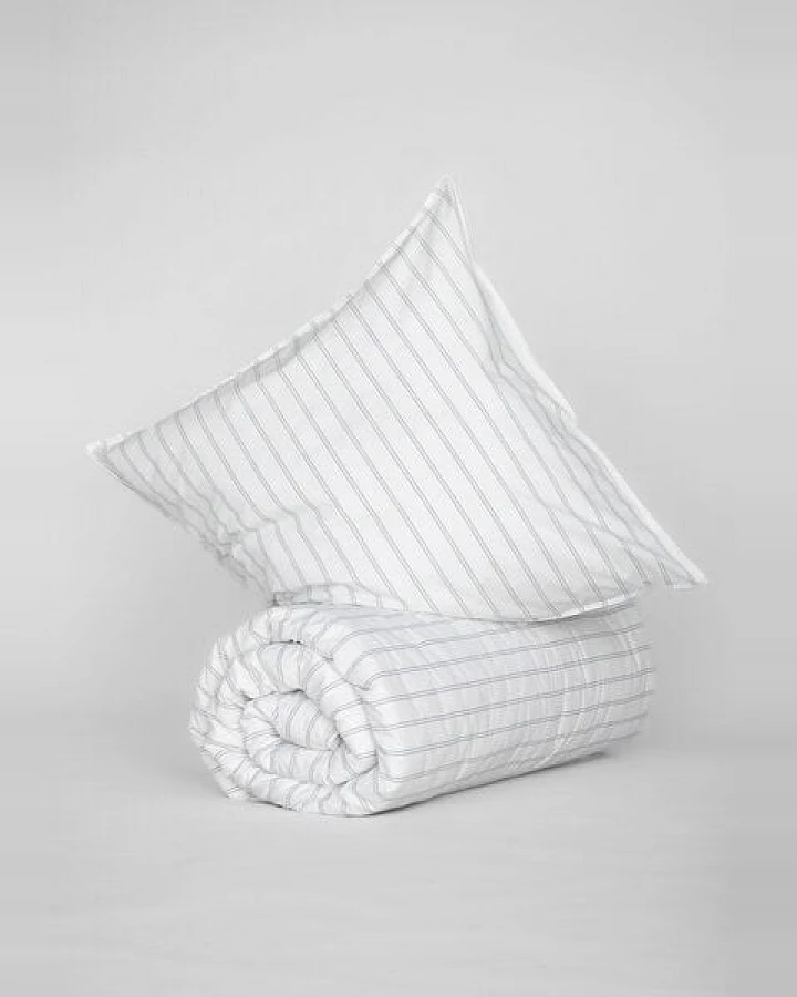 Perkal Bettwäsche Set Style BHANU Stripes