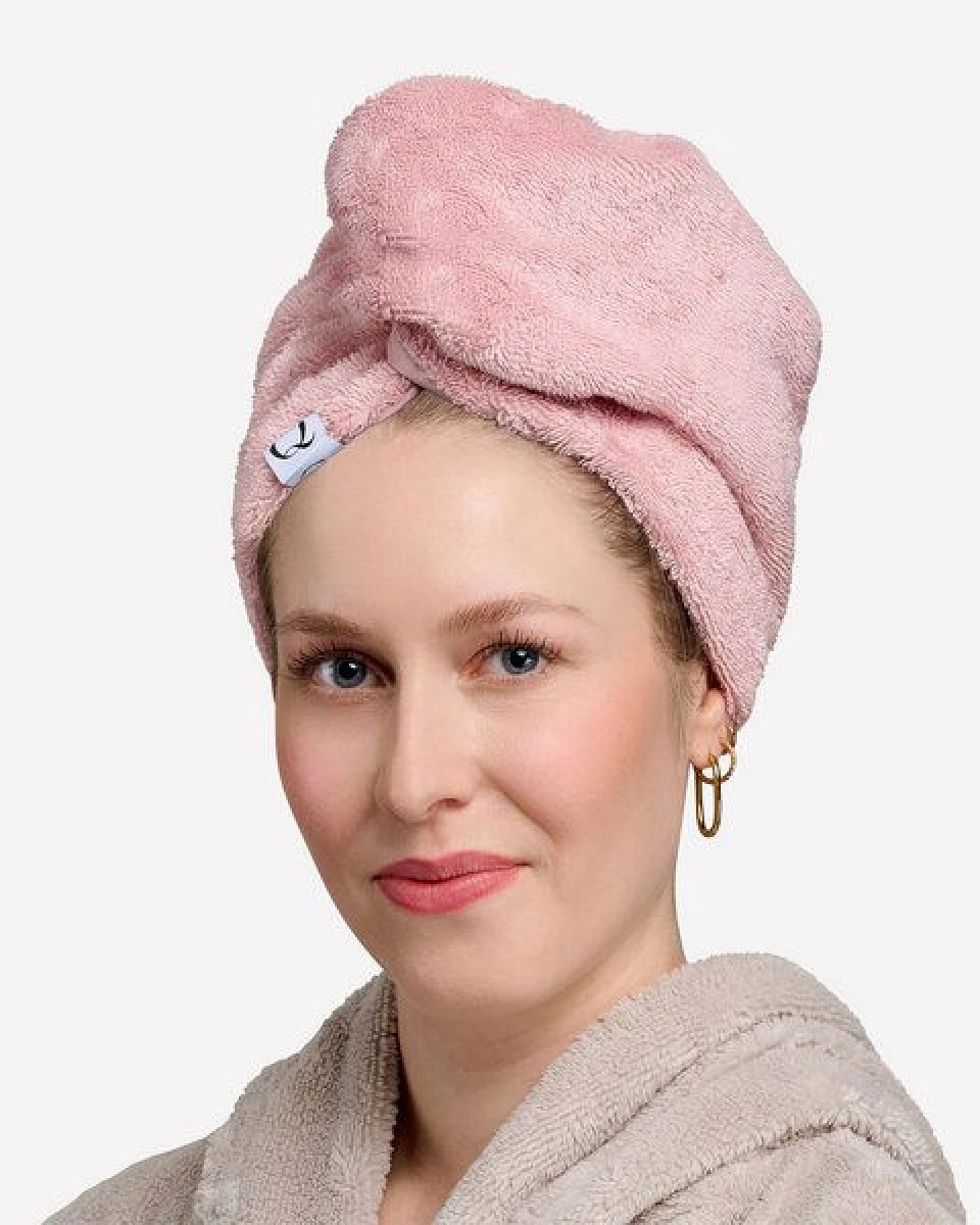 QUPRO Premium Haarturban & Scrunchies – Vegan Silk – Ansicht 3