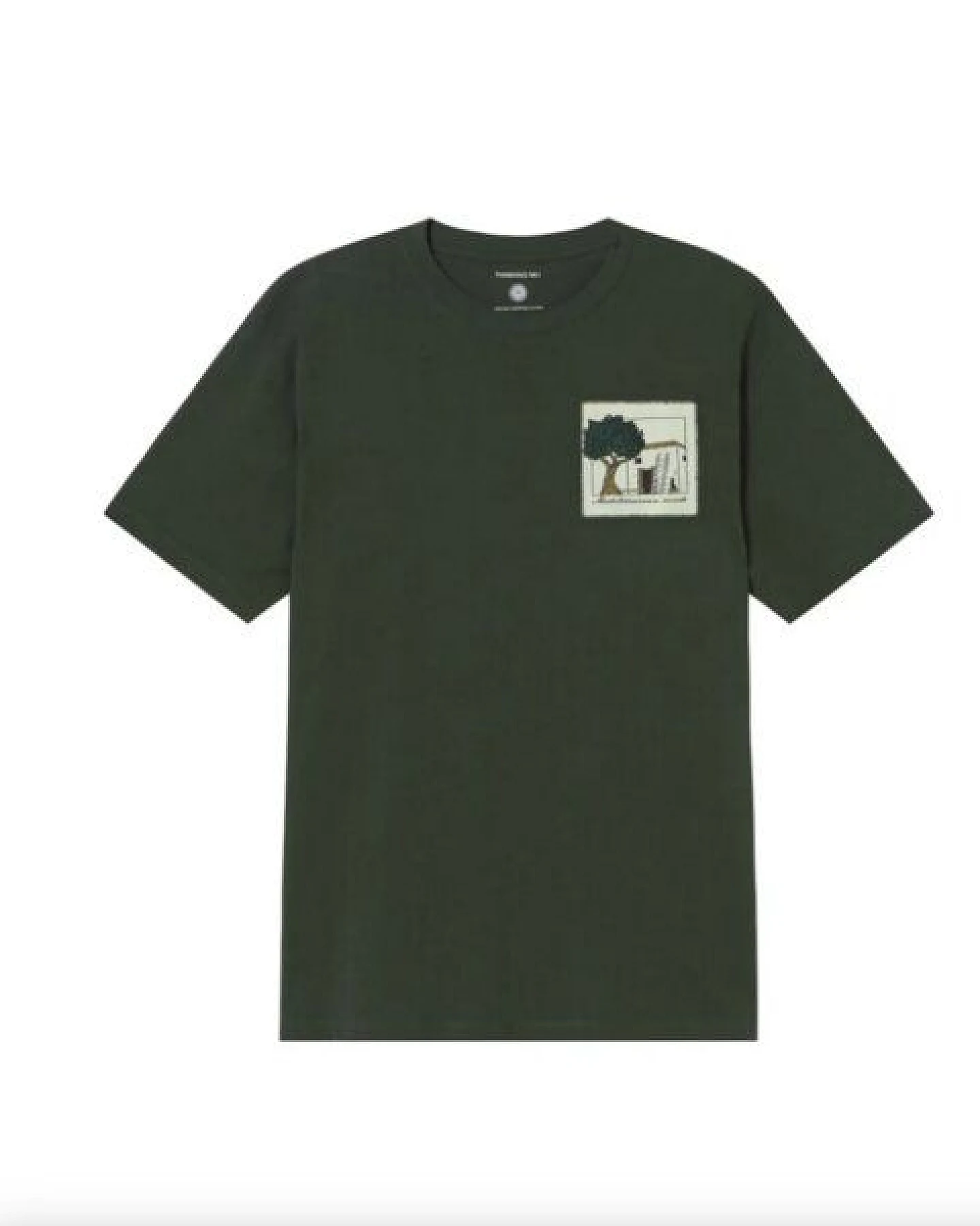 thinking mu House Bottle Green Aaron Tee – Ansicht 3