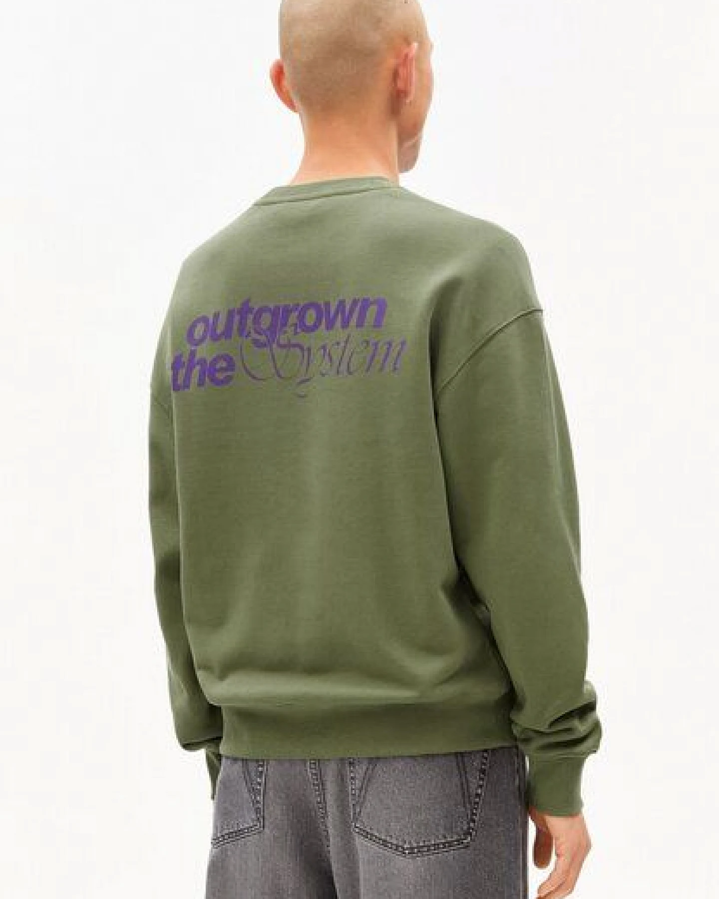 ARMEDANGELS EMAAL OUTGROWN Herren Sweatshirt aus Bio-Baumwolle – Ansicht 2