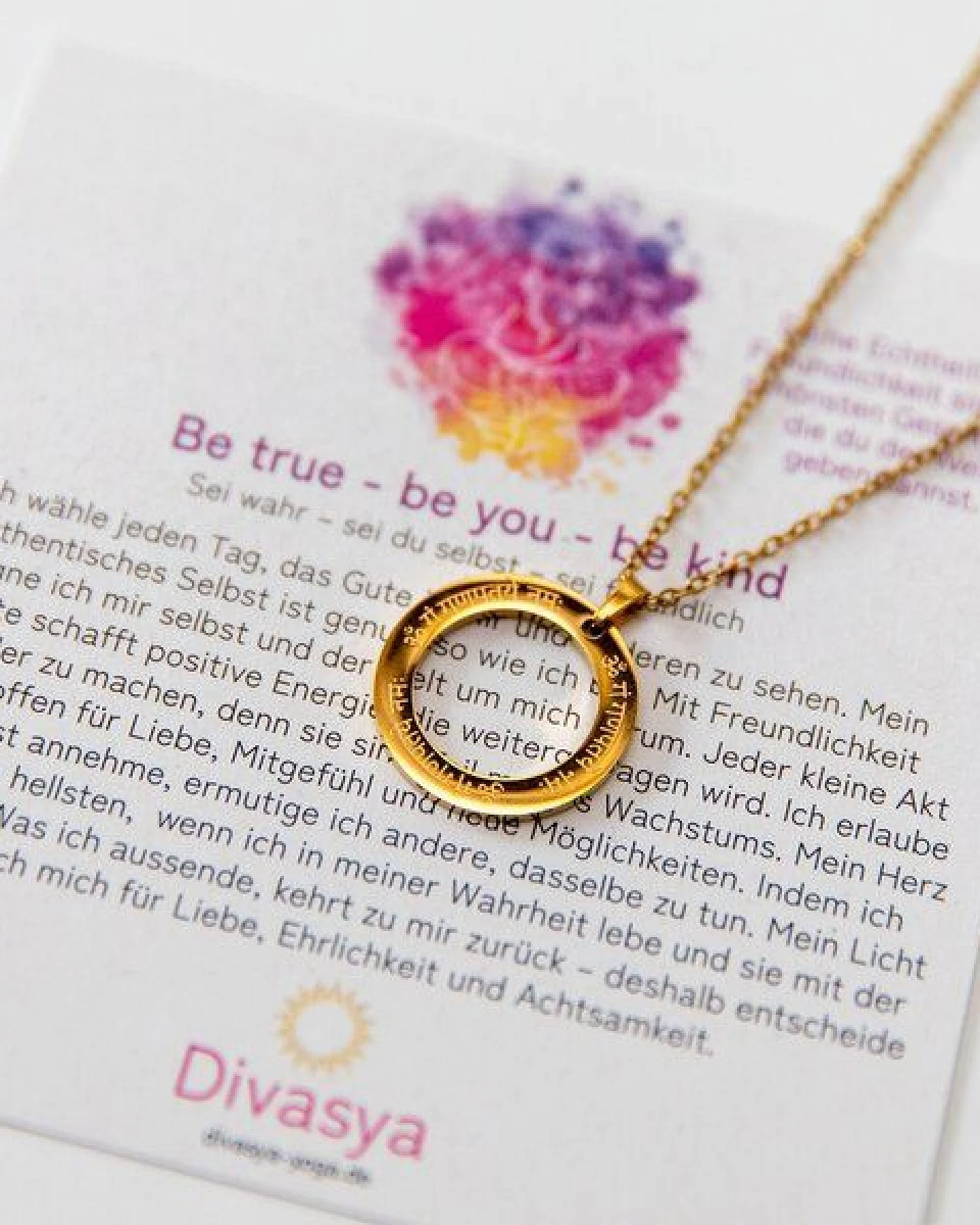 Divasya Mantra Halskette – Ansicht 3