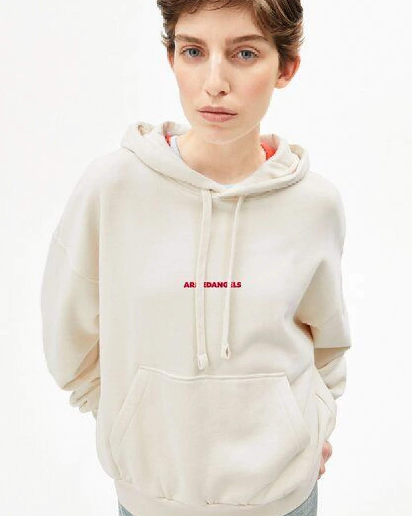 ARMEDANGELS FRANCISARAA DIFFERENCE Damen Sweathoodie aus Bio-Baumwolle – Ansicht 3