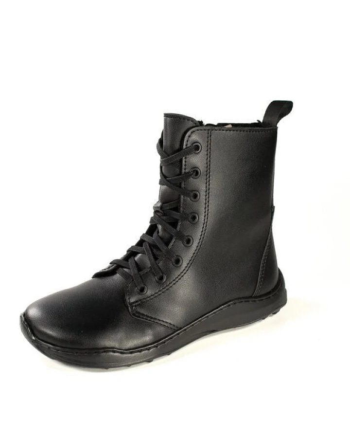 Fairticken Vegane Barefoot Stiefel BOGADO gefüttert mit Reißerverschluß (Microfaser)