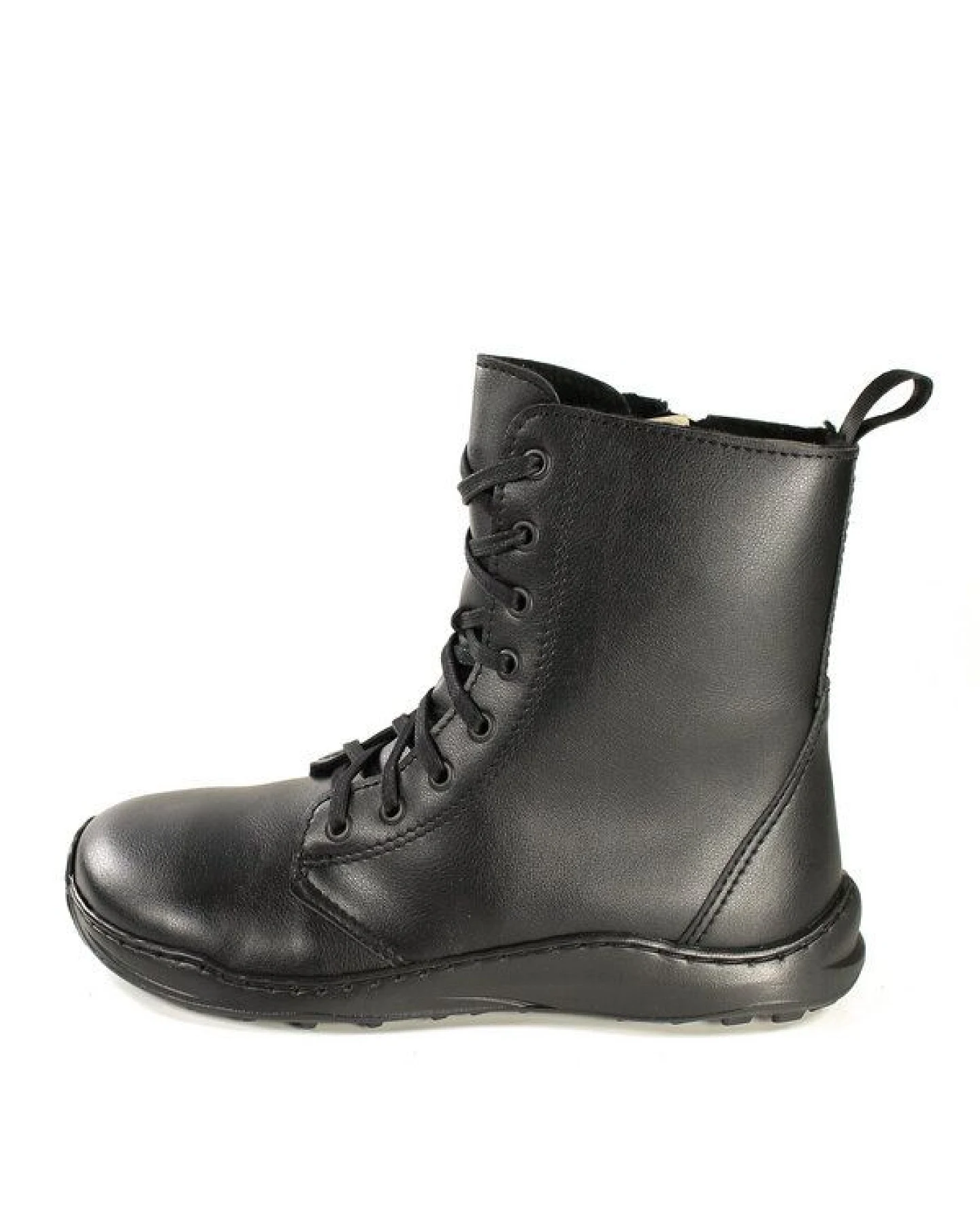 Fairticken Vegane Barefoot Stiefel BOGADO gefüttert mit Reißerverschluß (Microfaser) – Ansicht 2