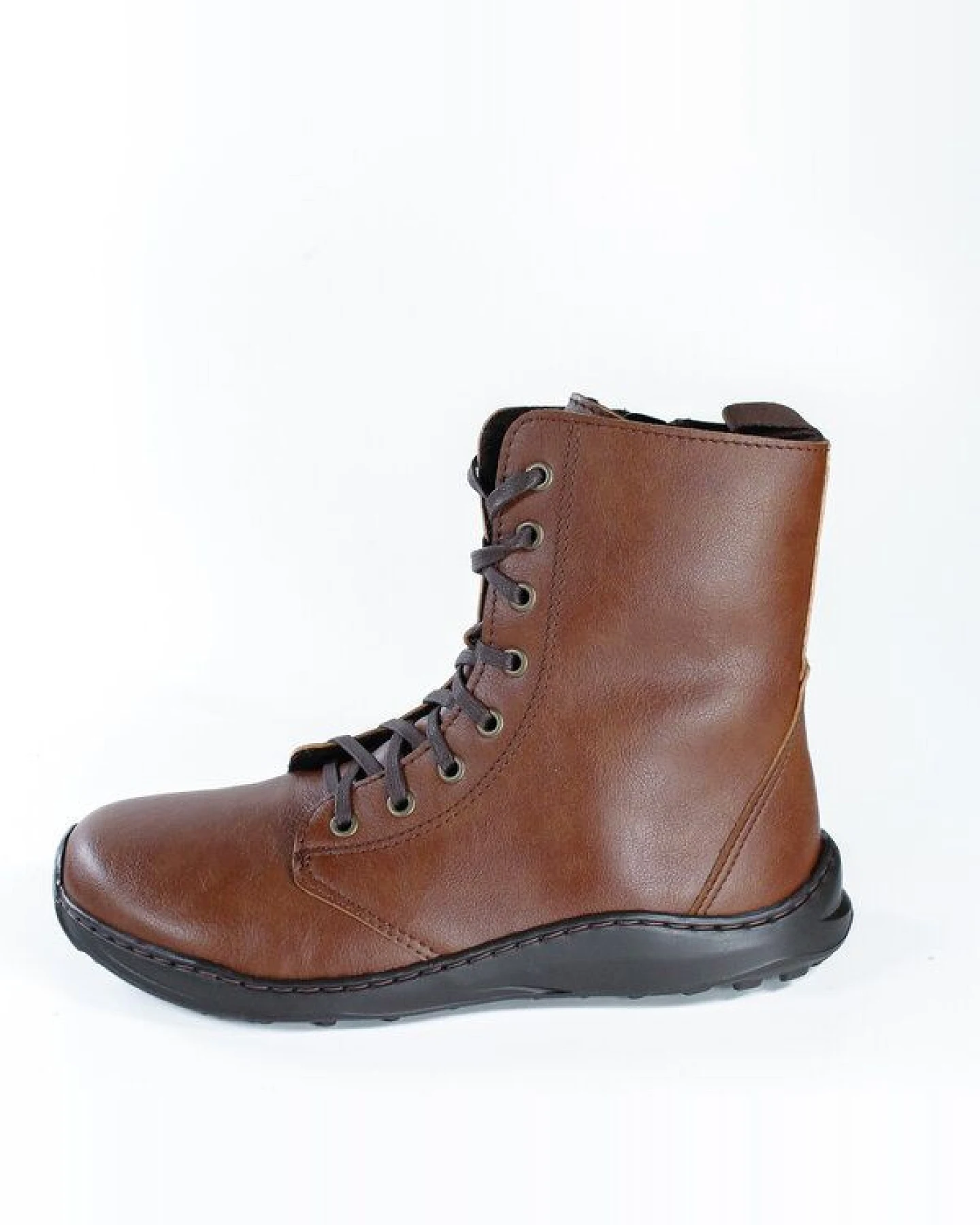 Fairticken Vegane Barefoot Stiefel BOGADO gefüttert mit Reißerverschluß (Microfaser) – Ansicht 2