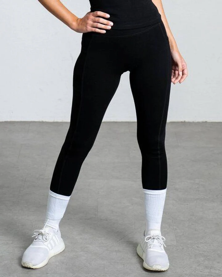 VIDAR Sport Damen Sportleggings aus TENCEL Lyocell & ROICA Elasthan